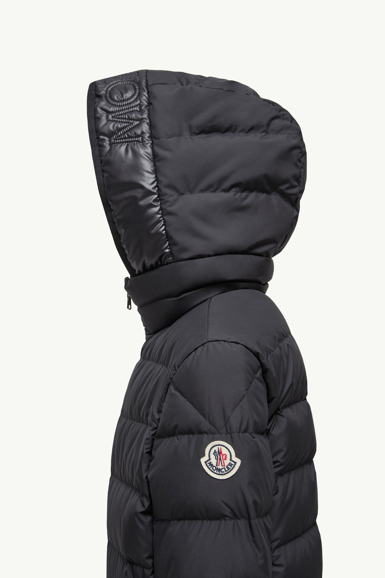 Andries Daunenjacke mit Kapuze Jungen Schwarz Moncler 1
