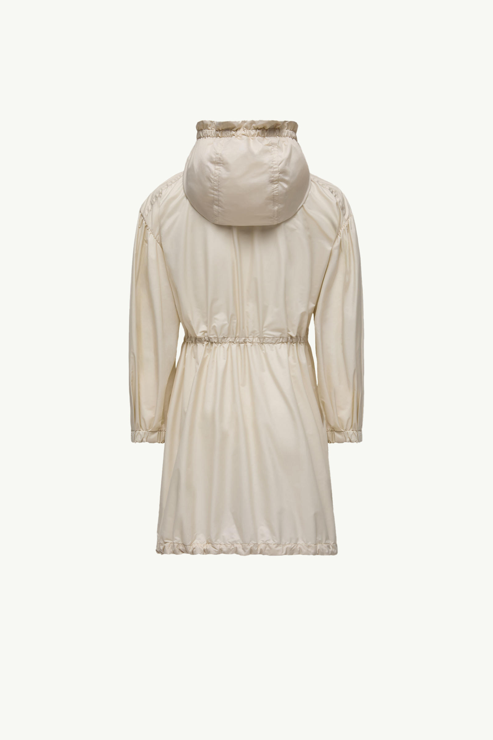 Bessie Hooded Rain Jacket Girl Light Beige Moncler 2