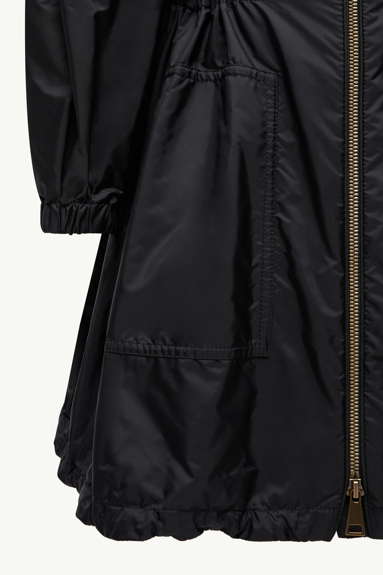 MONCLER モンクレール キッズ Bessie フード付きジャンパー Black Bessie Hooded Rain Jacket - Jackets & Raincoats for