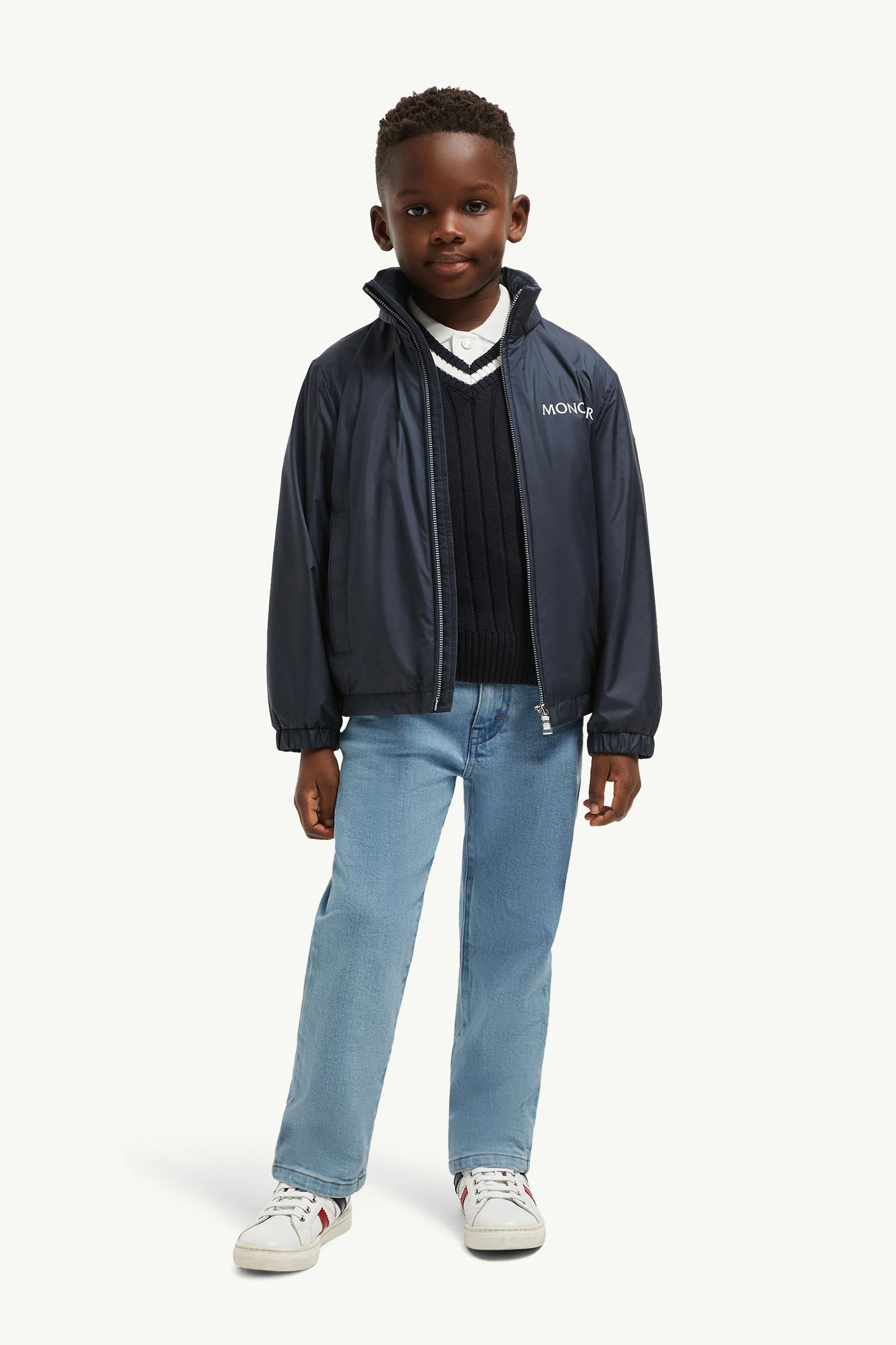 Bleached Denim Jeans Boy Denim Blue Moncler 1