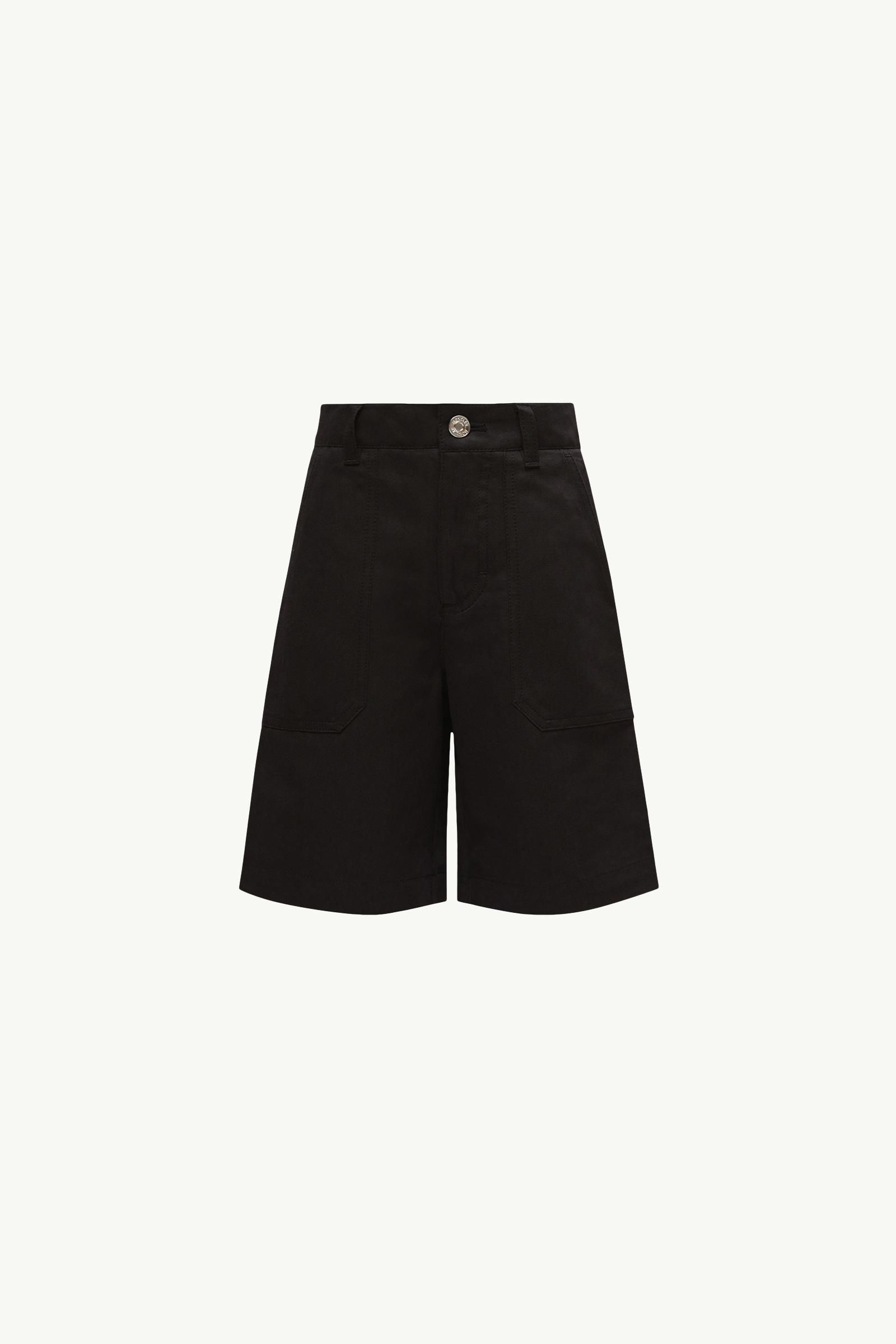Cotton & Linen Gabardine Shorts_findInBoutique_image