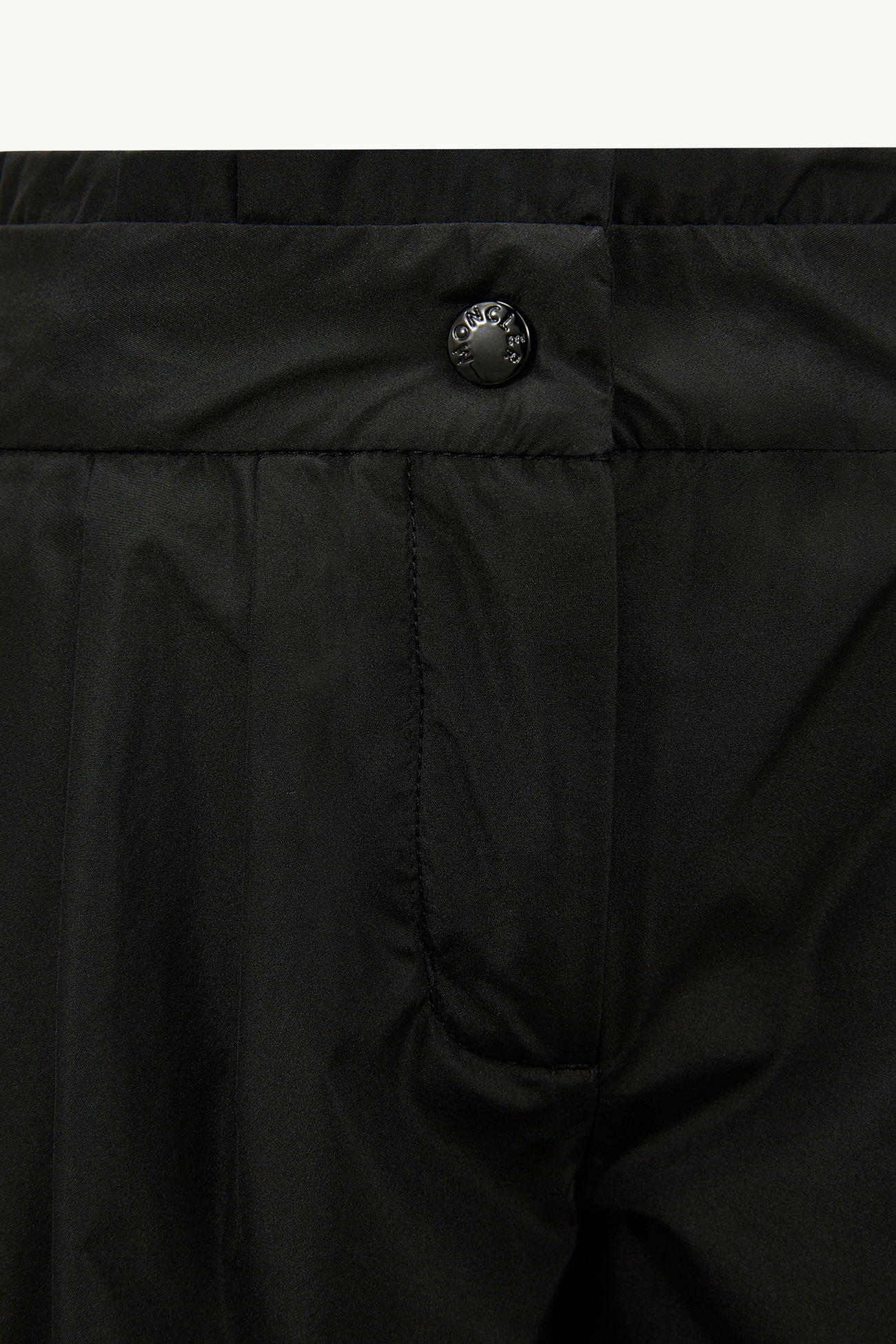 Shorts plissettati Bambina Nero Moncler 3