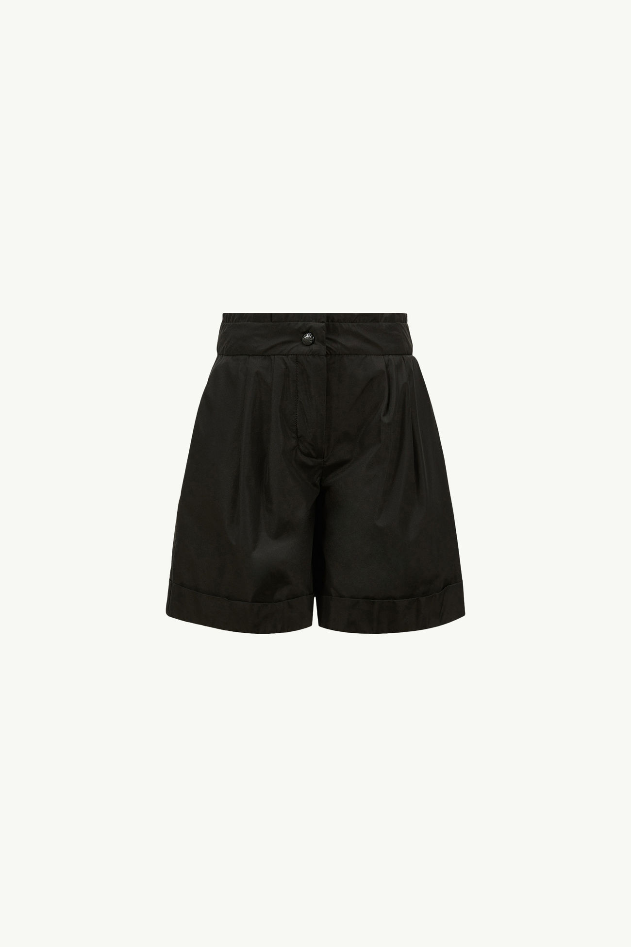 Shorts mit Falten Mädchen Schwarz Moncler 0
