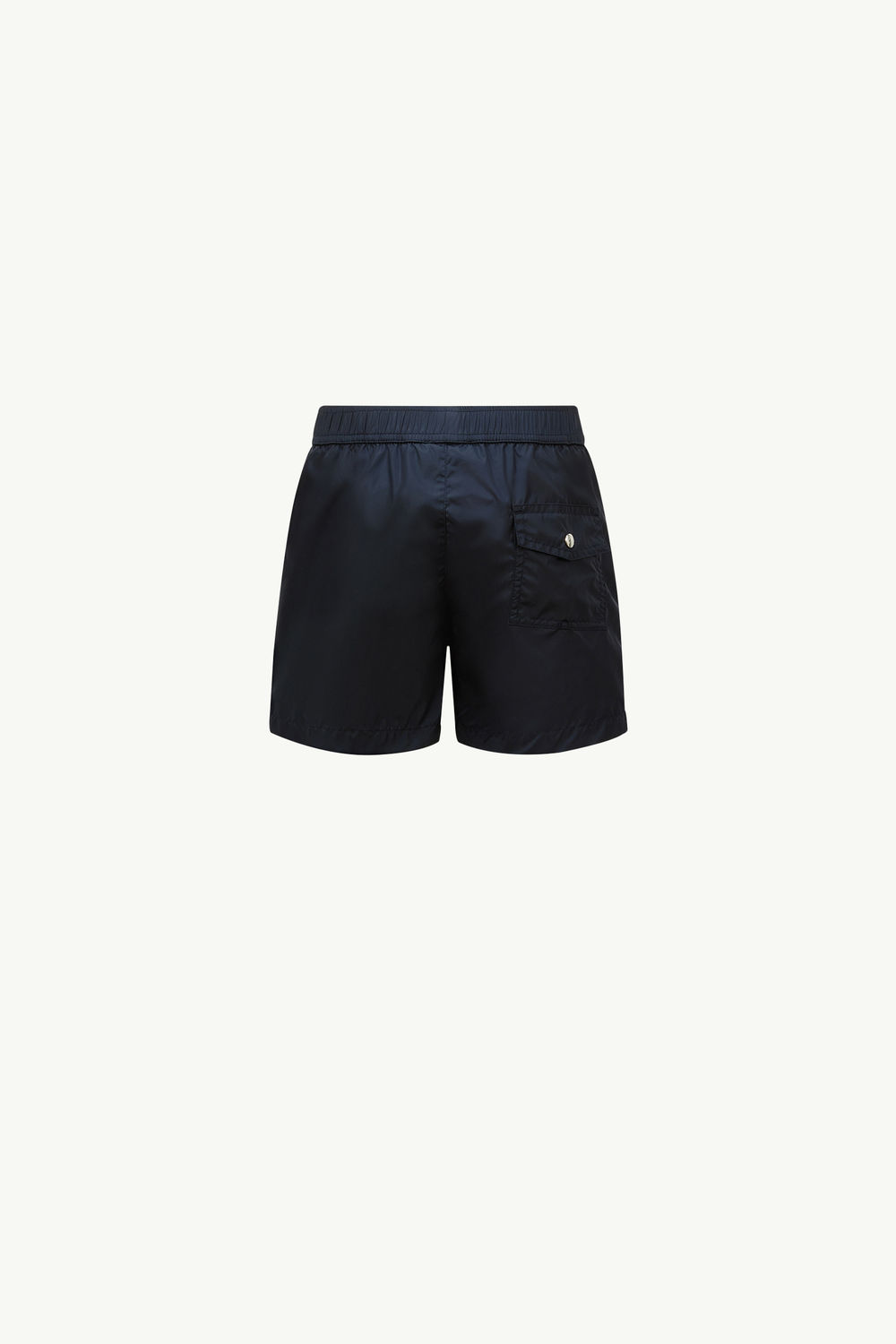 Tricolour-Trimmed Swim Shorts Boy Blue Moncler 1