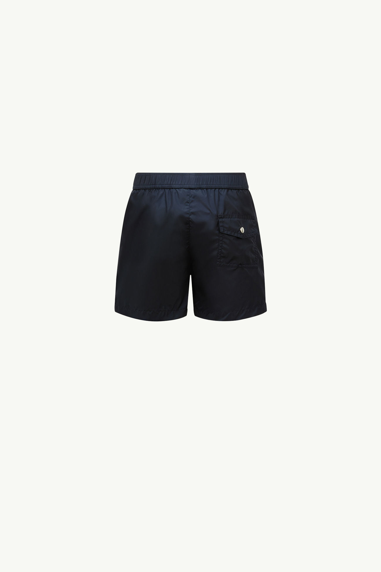 Tricolour-Trimmed Swim Shorts Boy Blue Moncler 1