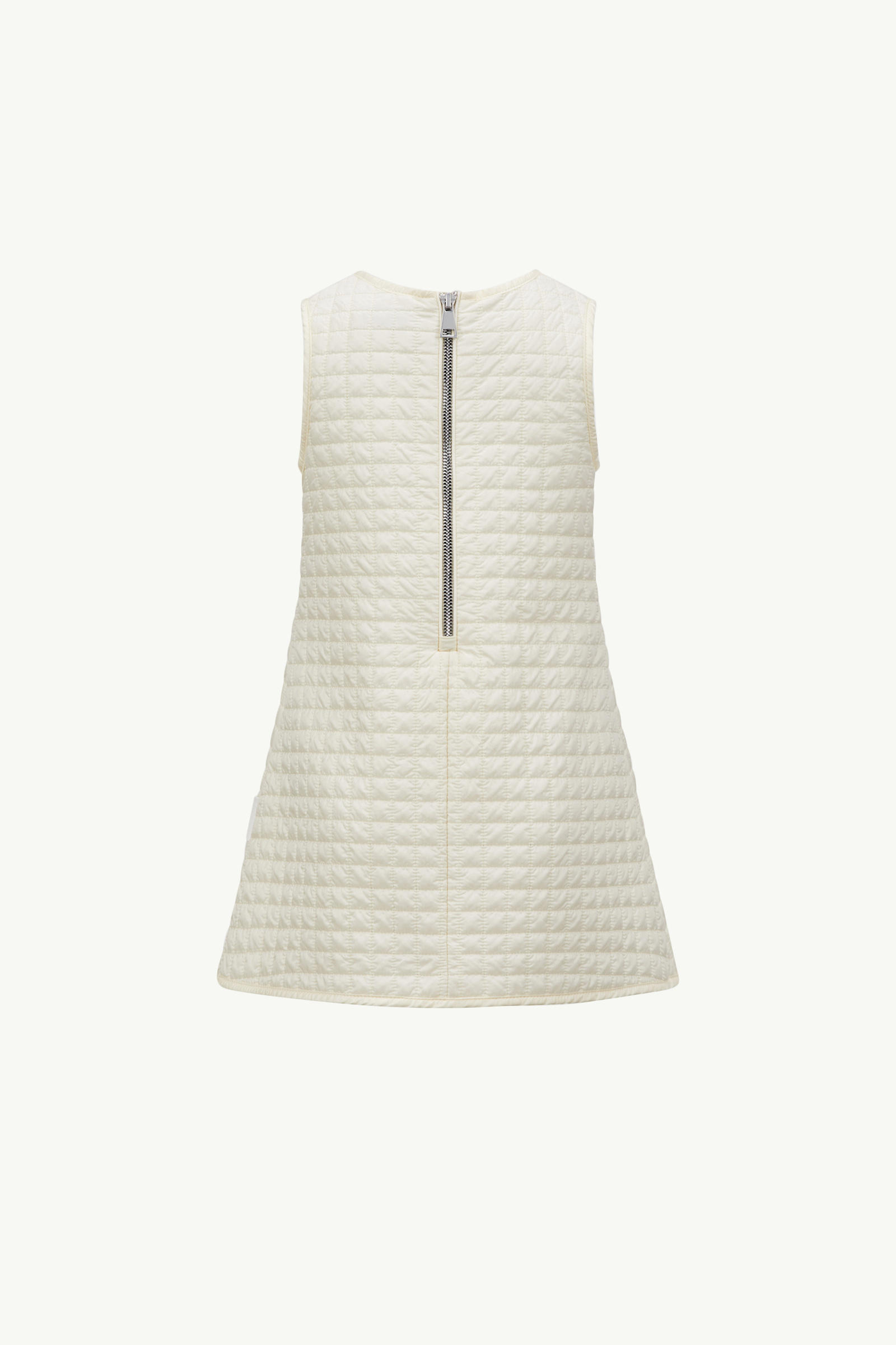 Padded Dress Girl White Moncler 2