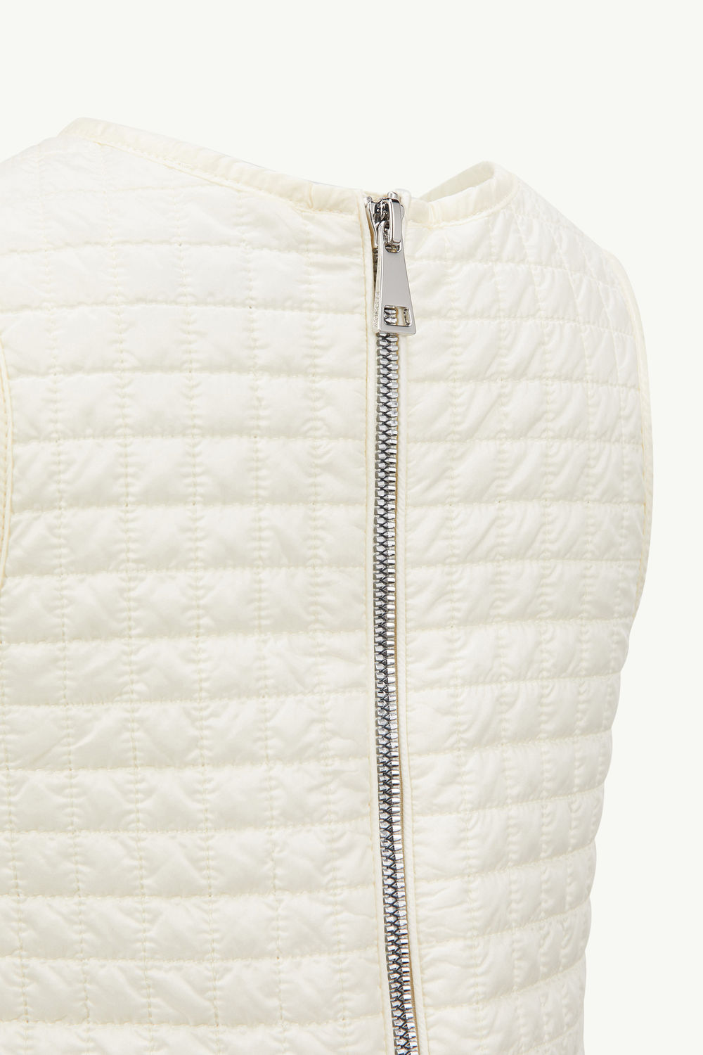 Padded Dress Girl White Moncler 4