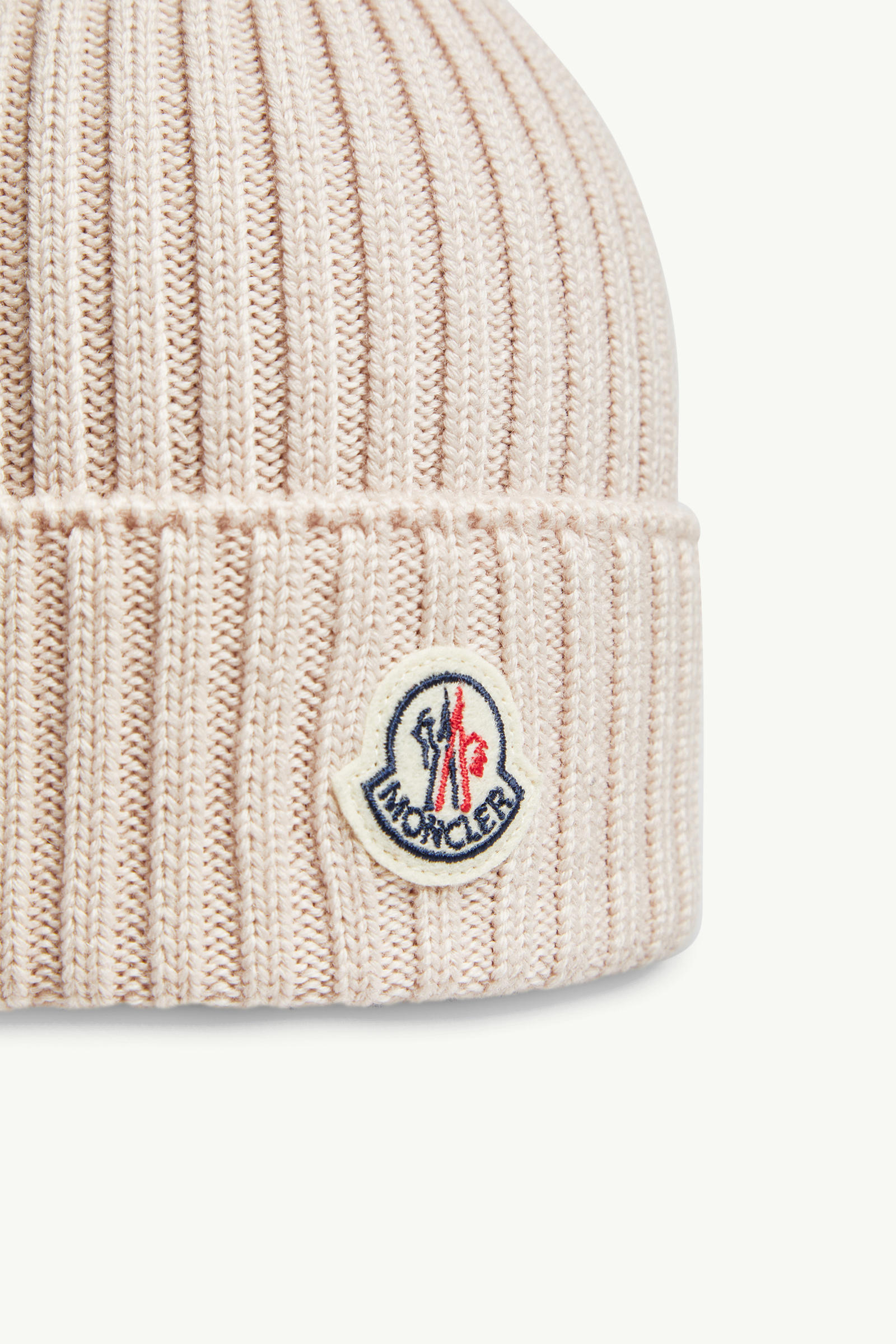 Mütze aus Wolle Mädchen Hellpink Moncler 2