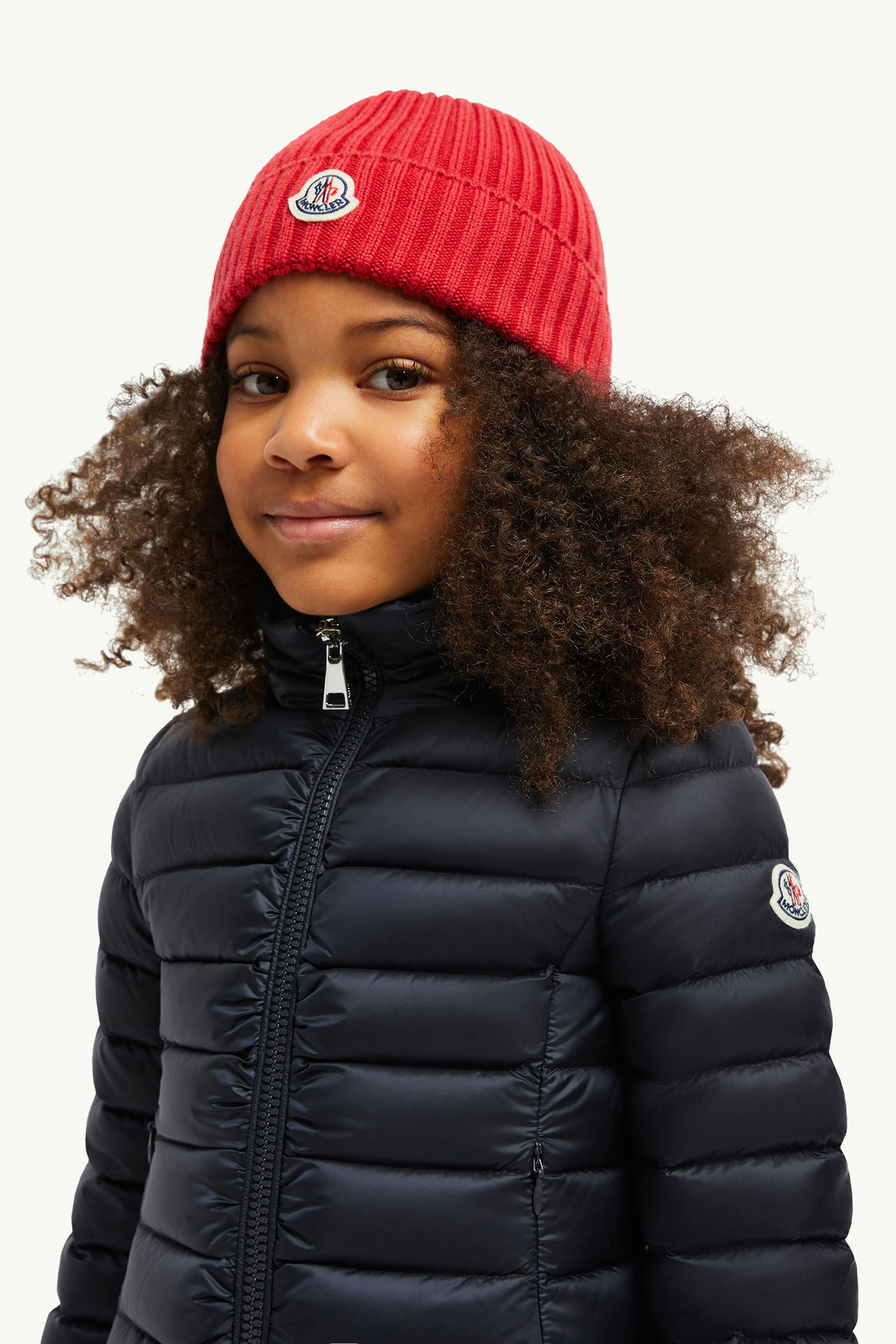 Gorro de lana Niña Rojo Moncler 1