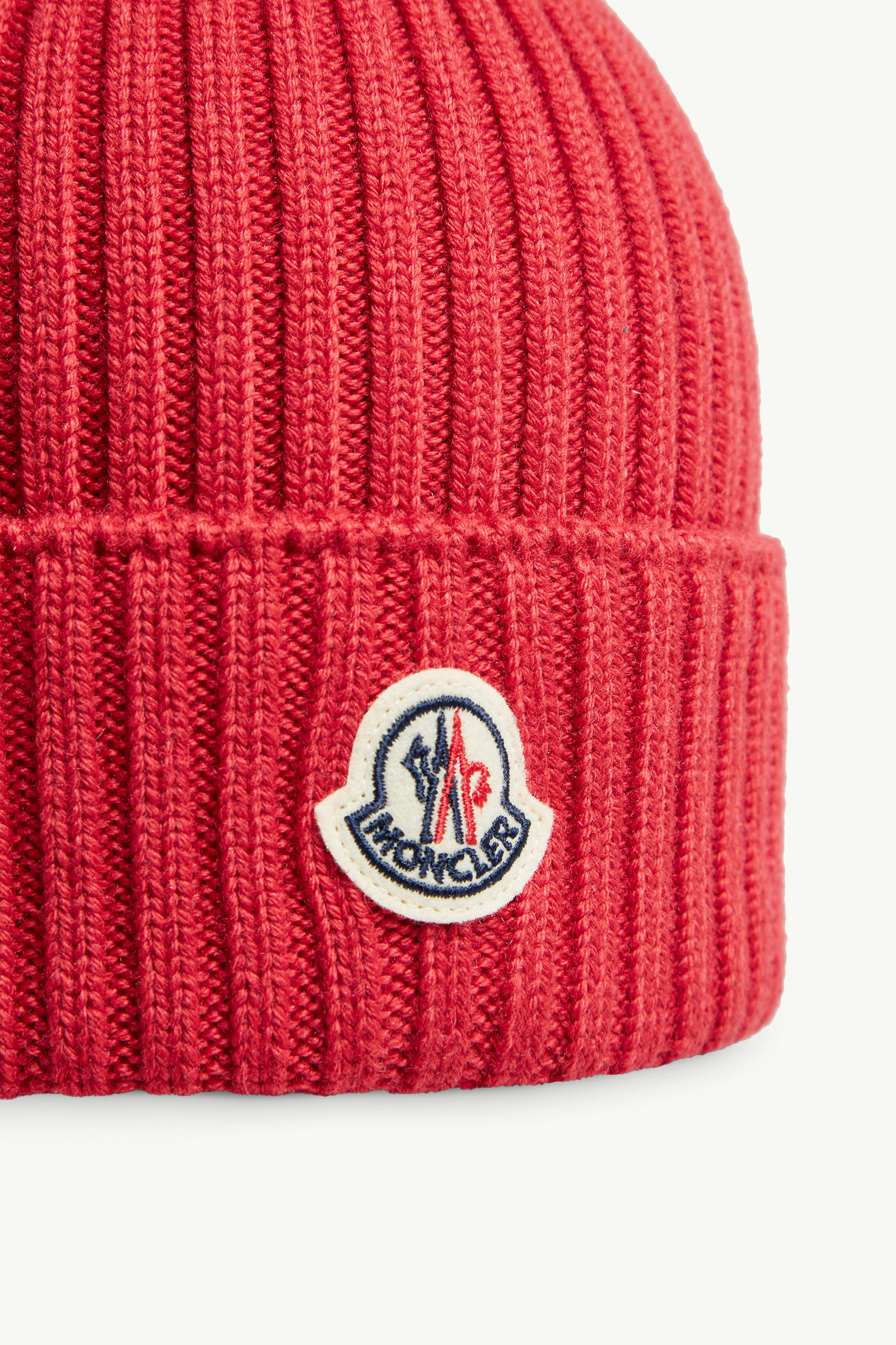 Gorro de lana Niña Rojo Moncler 2