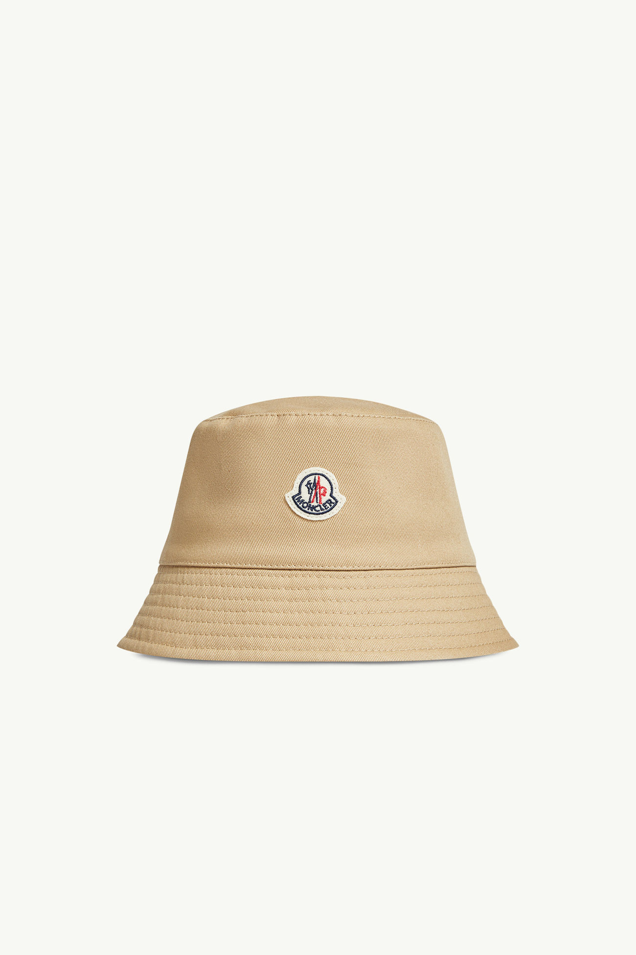 棉質華達呢漁夫帽 中性 米色 Moncler 0