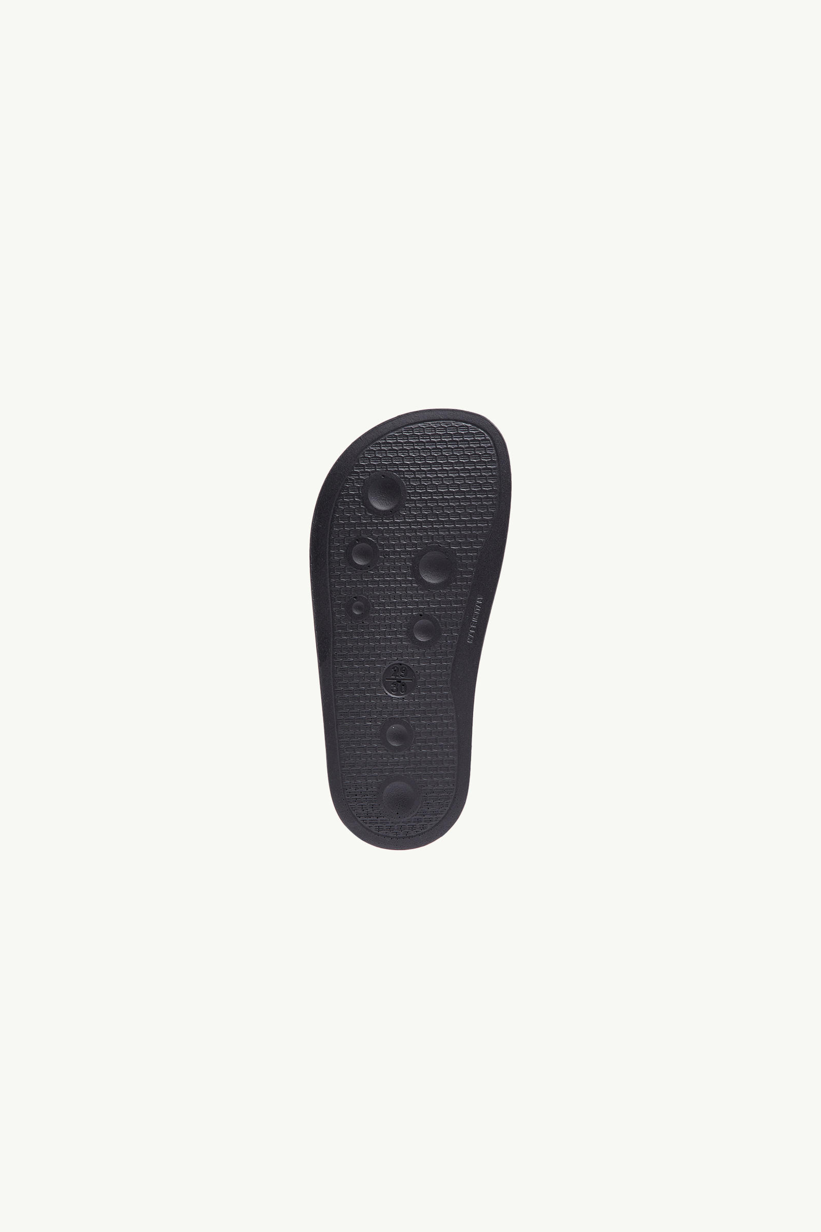Slide Petit Basile in gomma Gender Neutral Nero Moncler 4