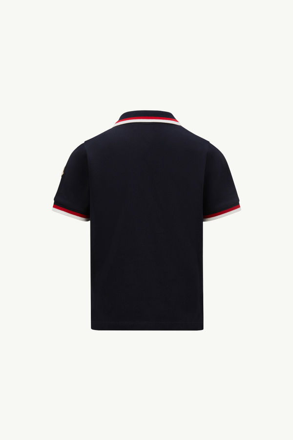 ポロシャツ ボーイズ ネイビーブルー Moncler 1