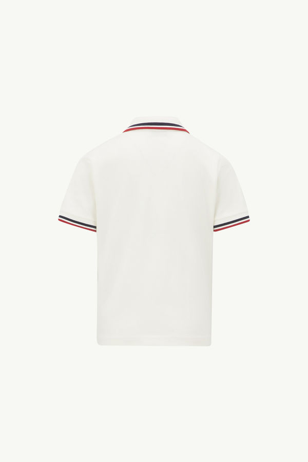 ポロシャツ ボーイズ ホワイト Moncler 3