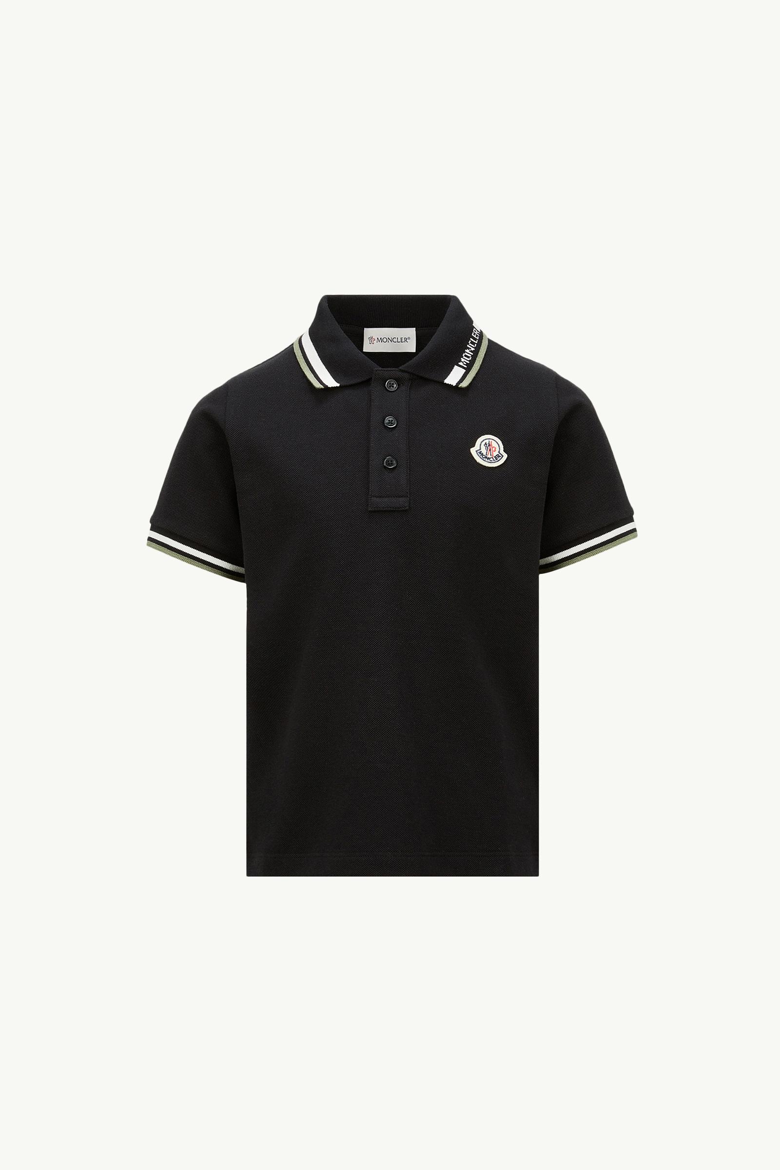 Tricolour-Trimmed Cotton Piquet Polo Shirt_findInBoutique_image