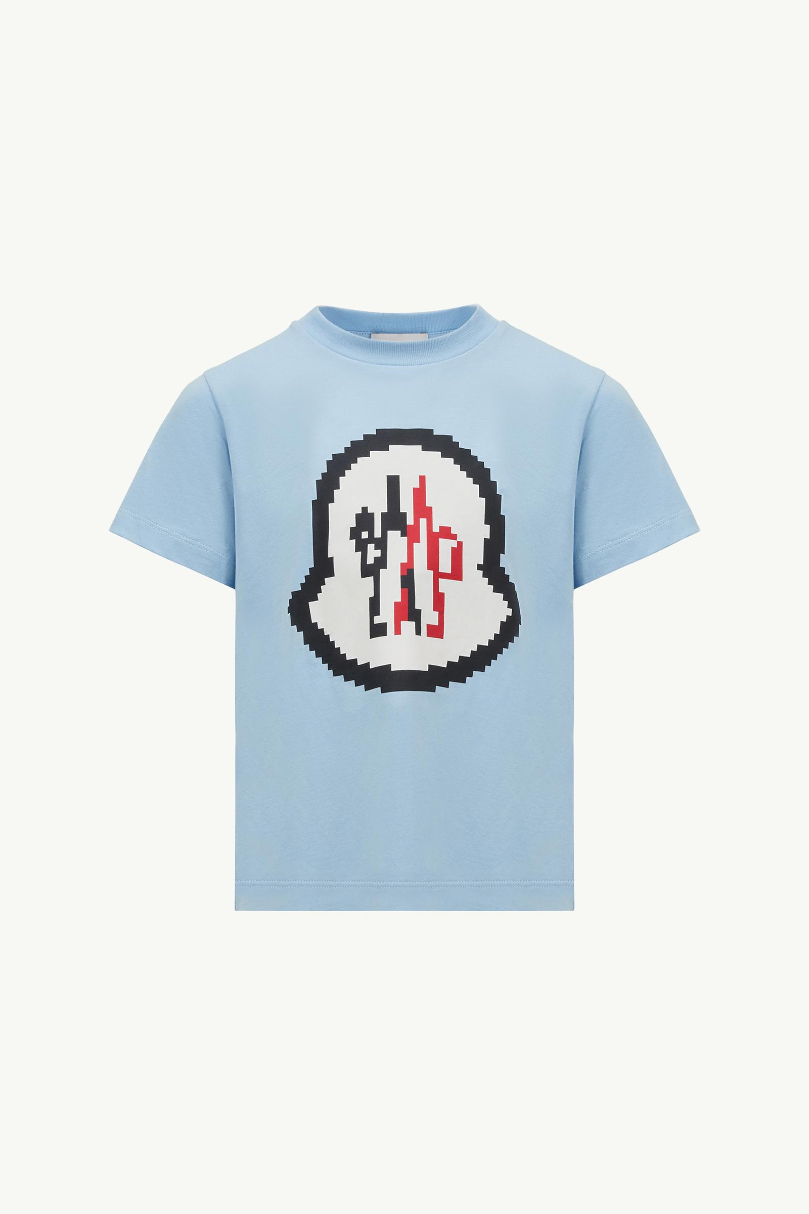 Pixel Logo Cotton T-Shirt_findInBoutique_image