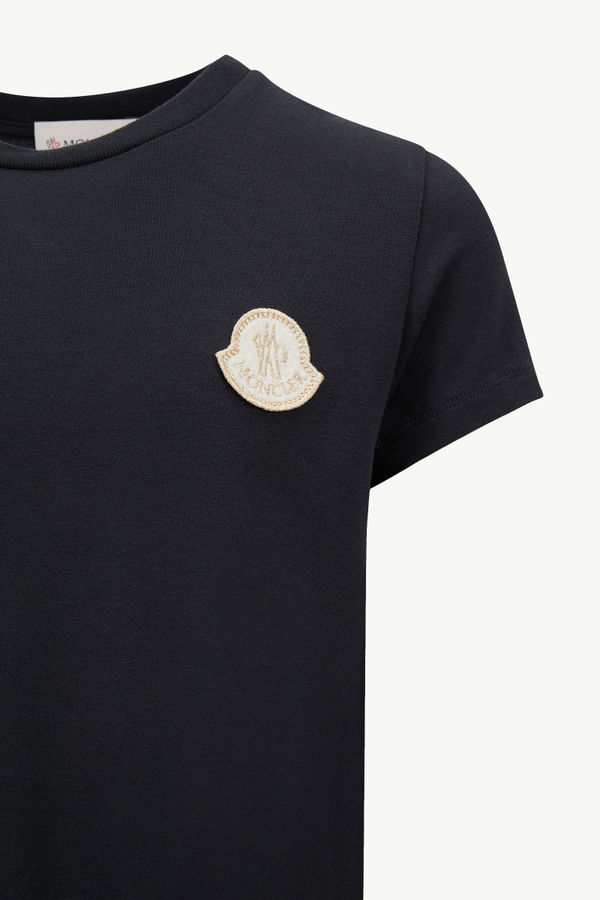 Tシャツ ガールズ ネイビーブルー Moncler 2