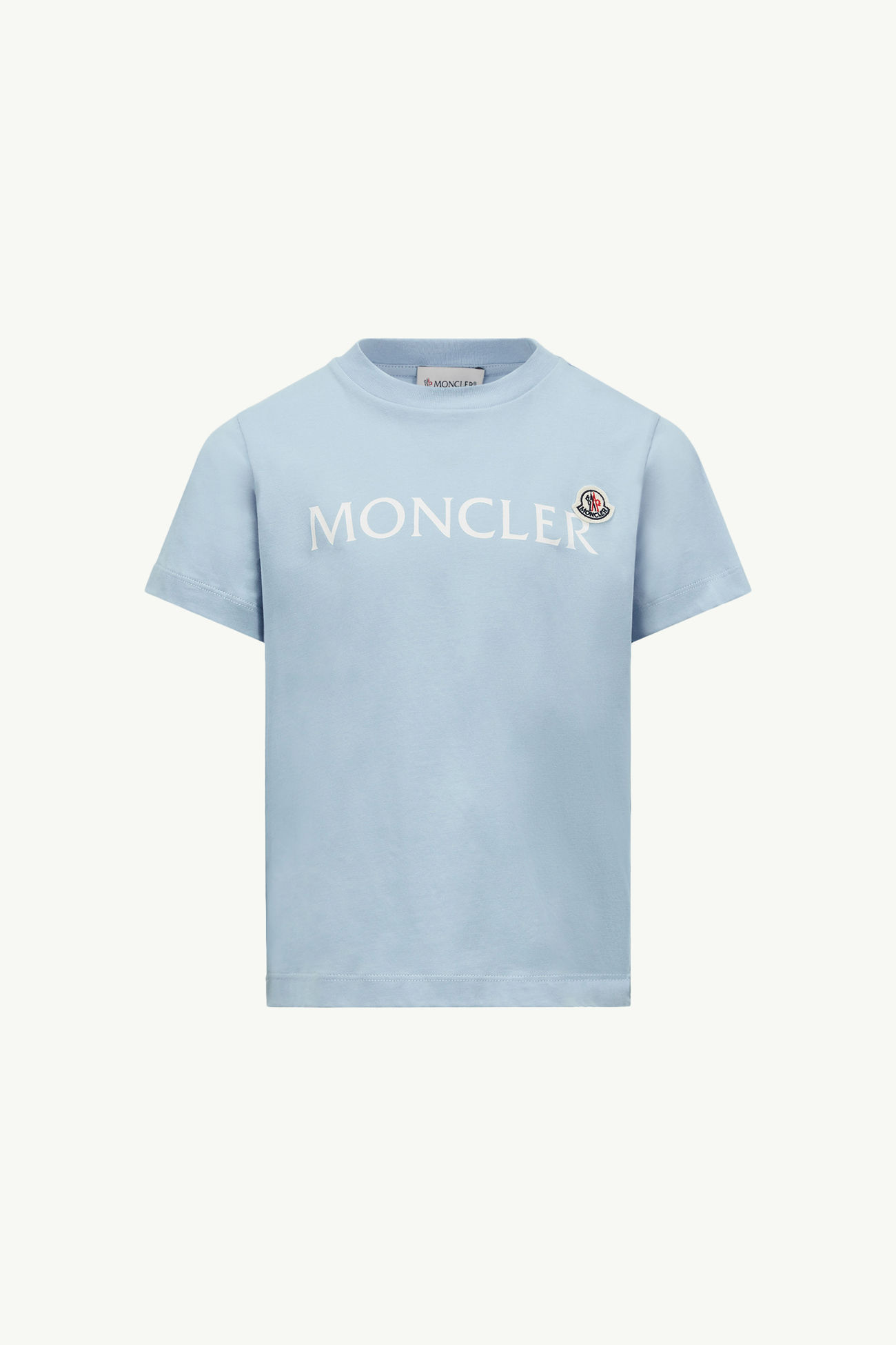 男童标识棉质T恤 男童 浅蓝色 Moncler 0