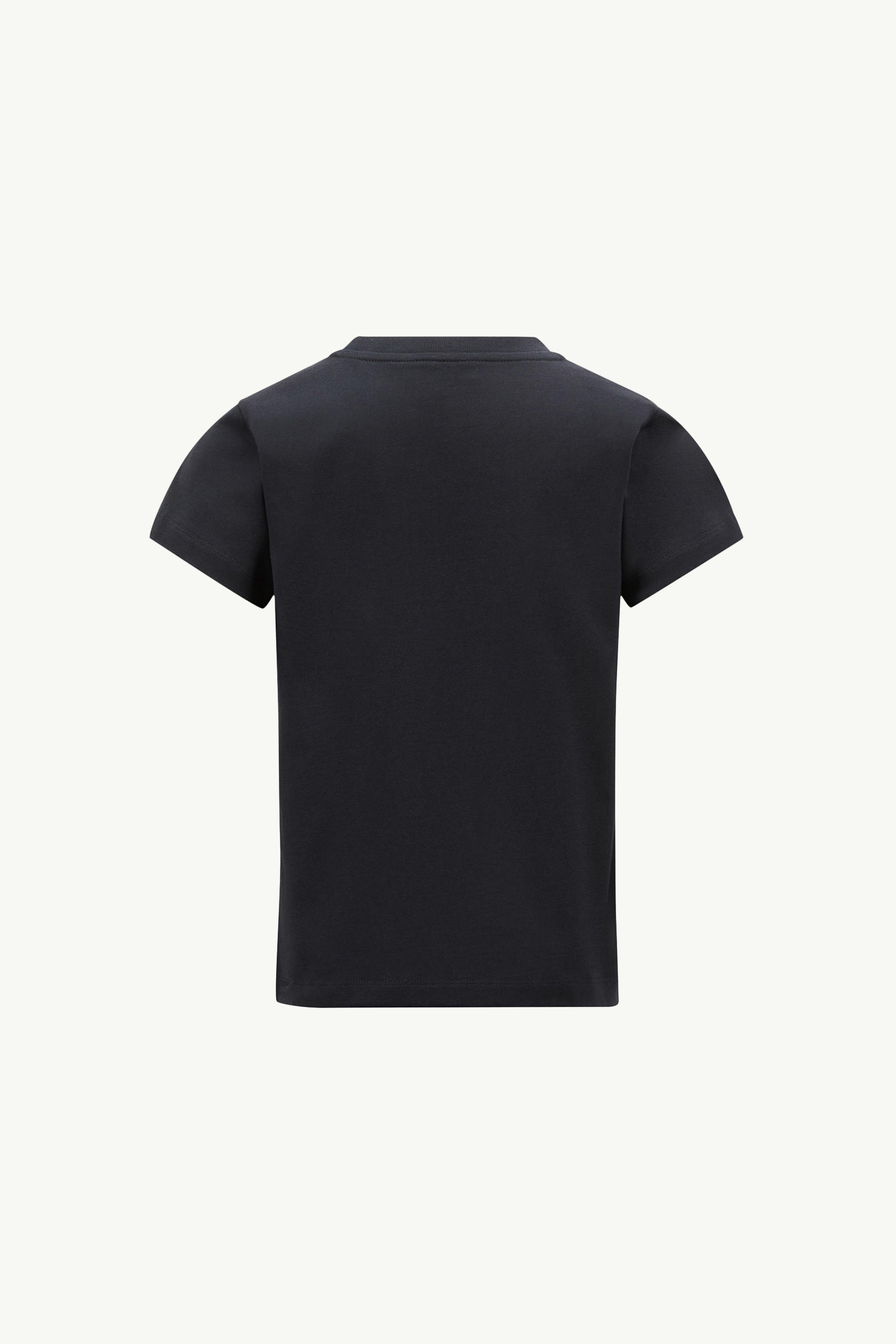 Logo Patch Cotton T-Shirt (Pack of Three) Boy Blue & Black & White Moncler 2