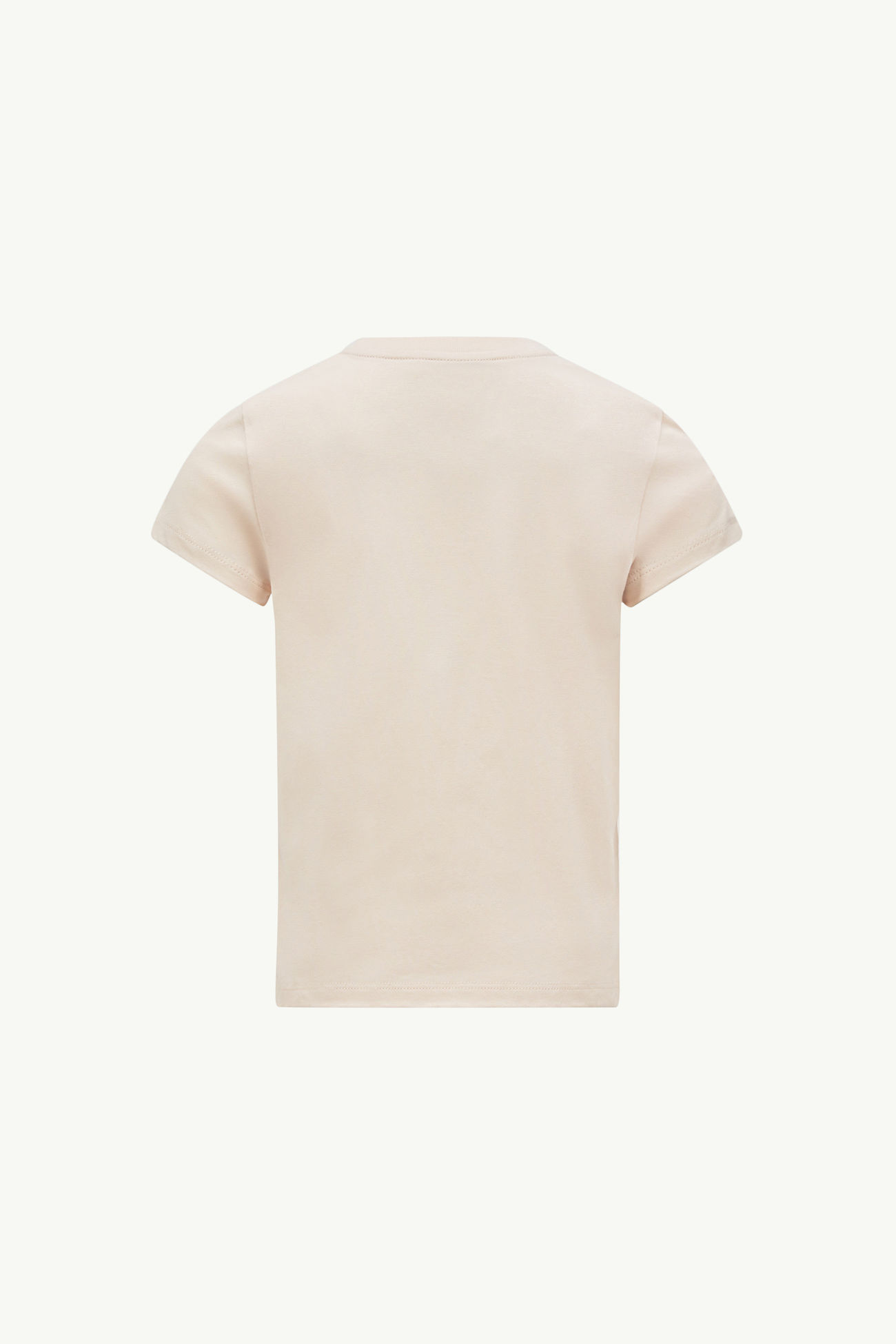 T-shirts en coton à logo (lot de 3) Fille Noir & Blanc & Rose Moncler 1