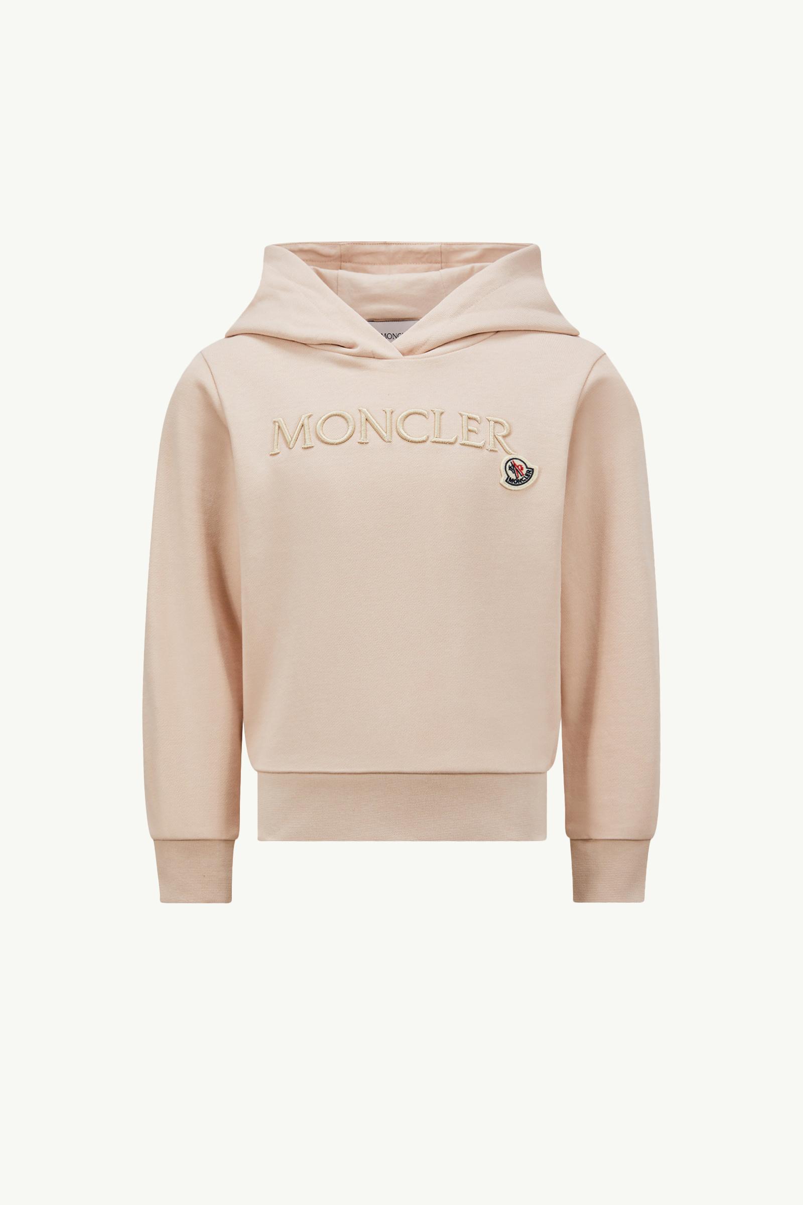 新品未使用品☆MONCLER Cropped Hoodie パーカー S 白色 MONCLER モンクレール パーカー 8G00002 89B0Q レディース