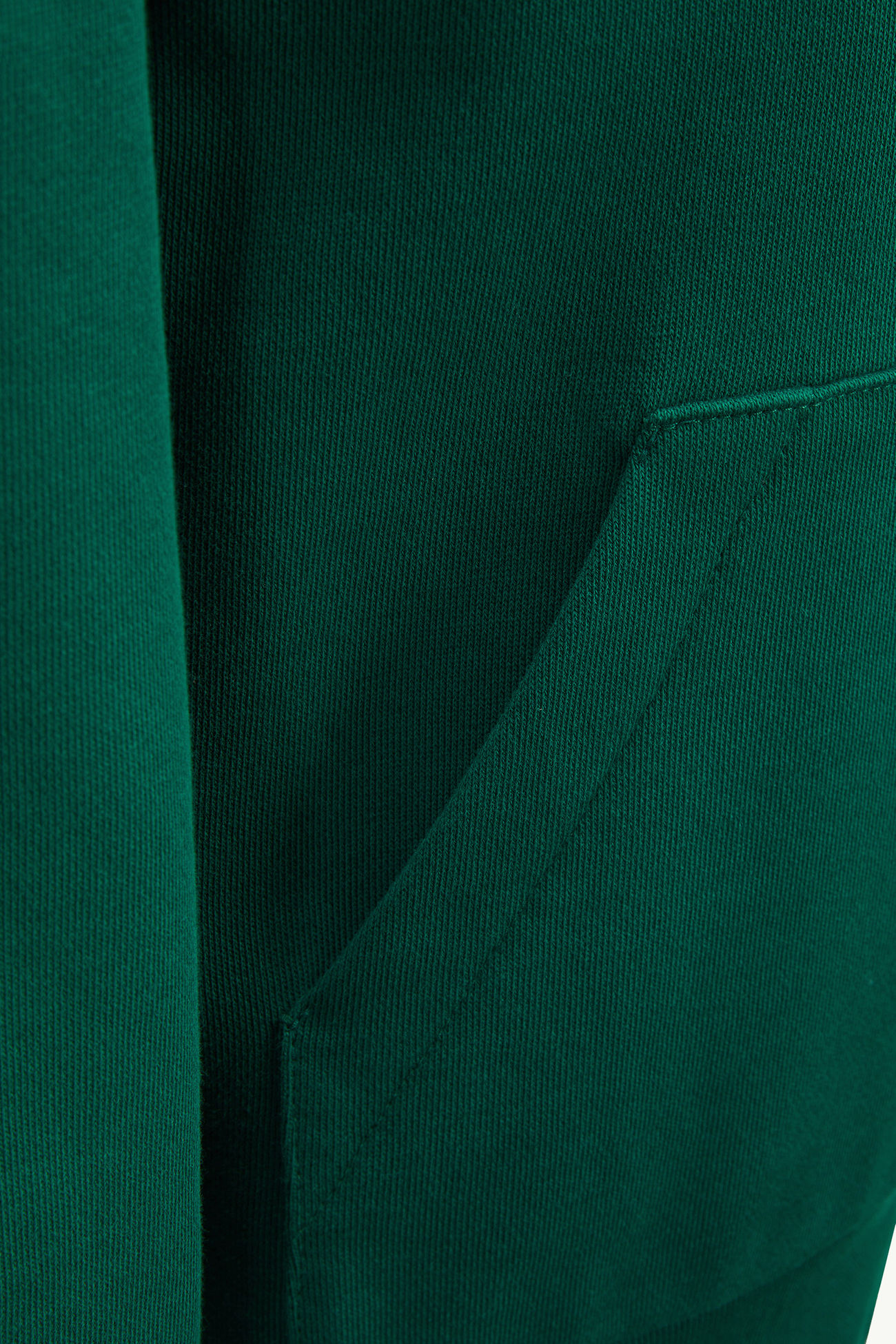 Logo Cotton Hoodie Boy Emerald Green Moncler 4