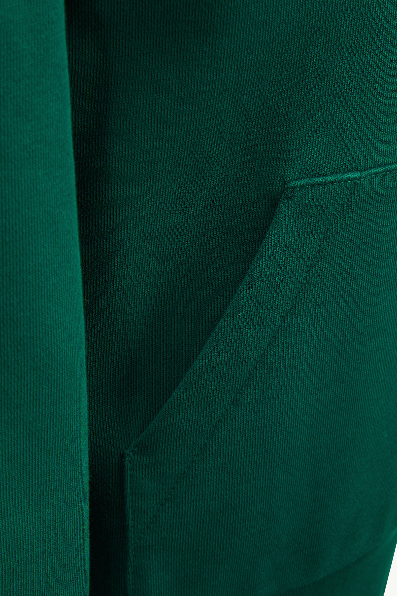 Logo Cotton Hoodie Boy Emerald Green Moncler 4
