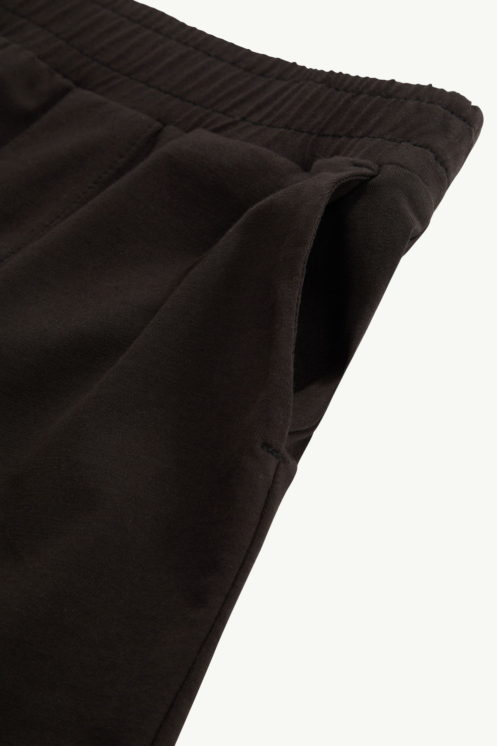 Cotton Jersey Shorts Boy Black Moncler 3