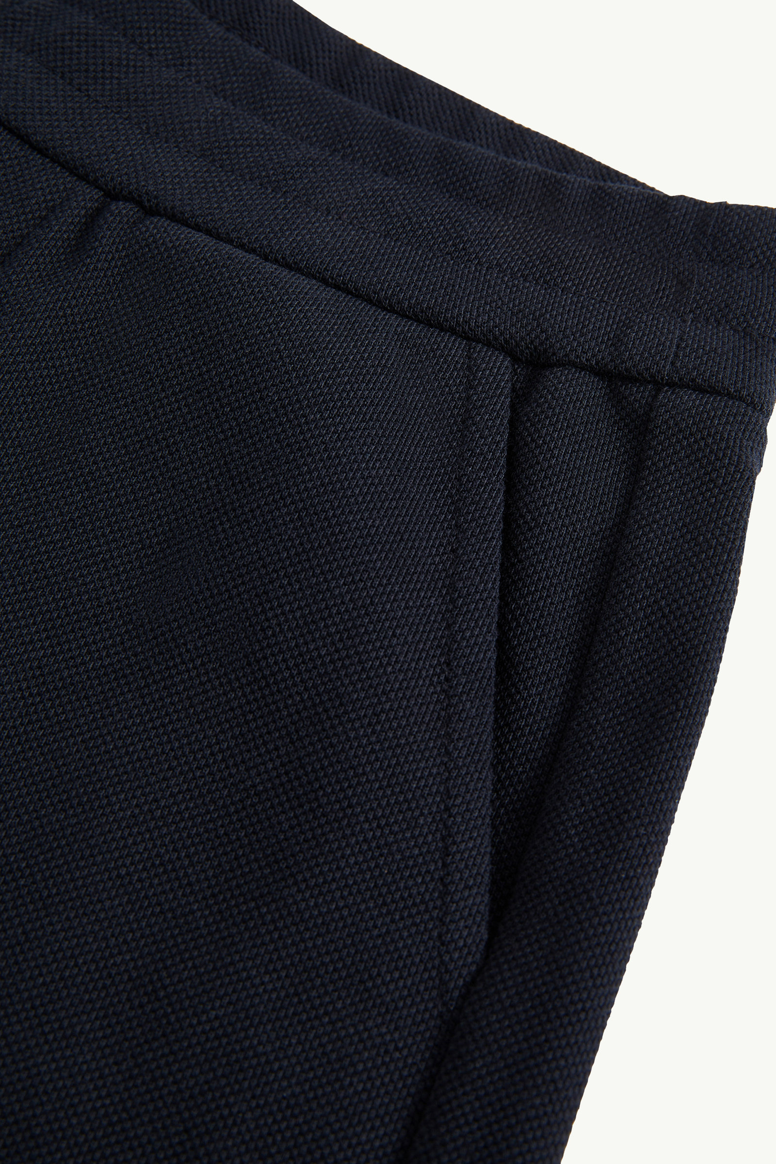 Tricolour-Trimmed Cotton Piquet Shorts Boy Navy Blue Moncler 3
