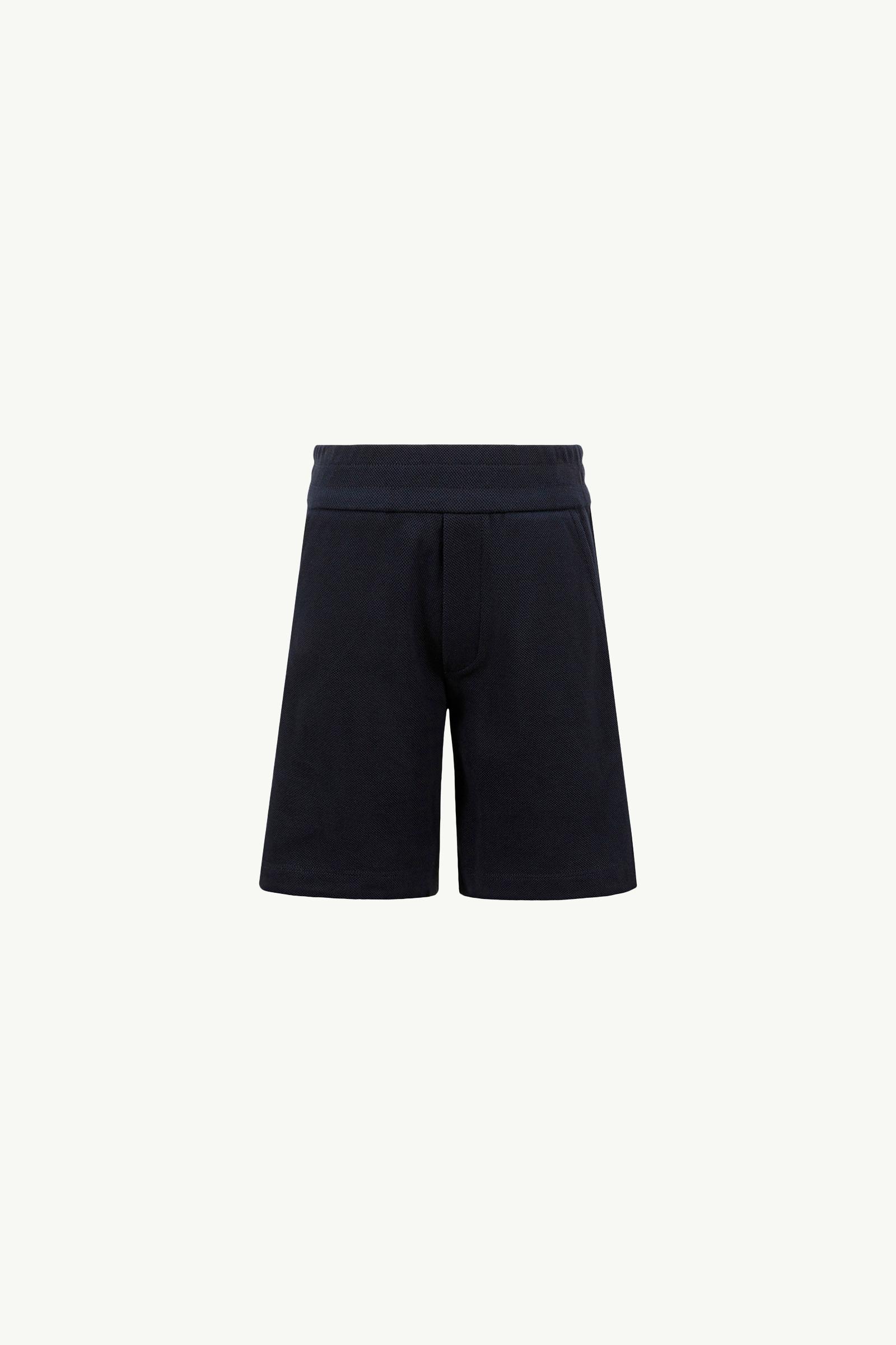 Tricolour-Trimmed Cotton Piquet Shorts_findInBoutique_image