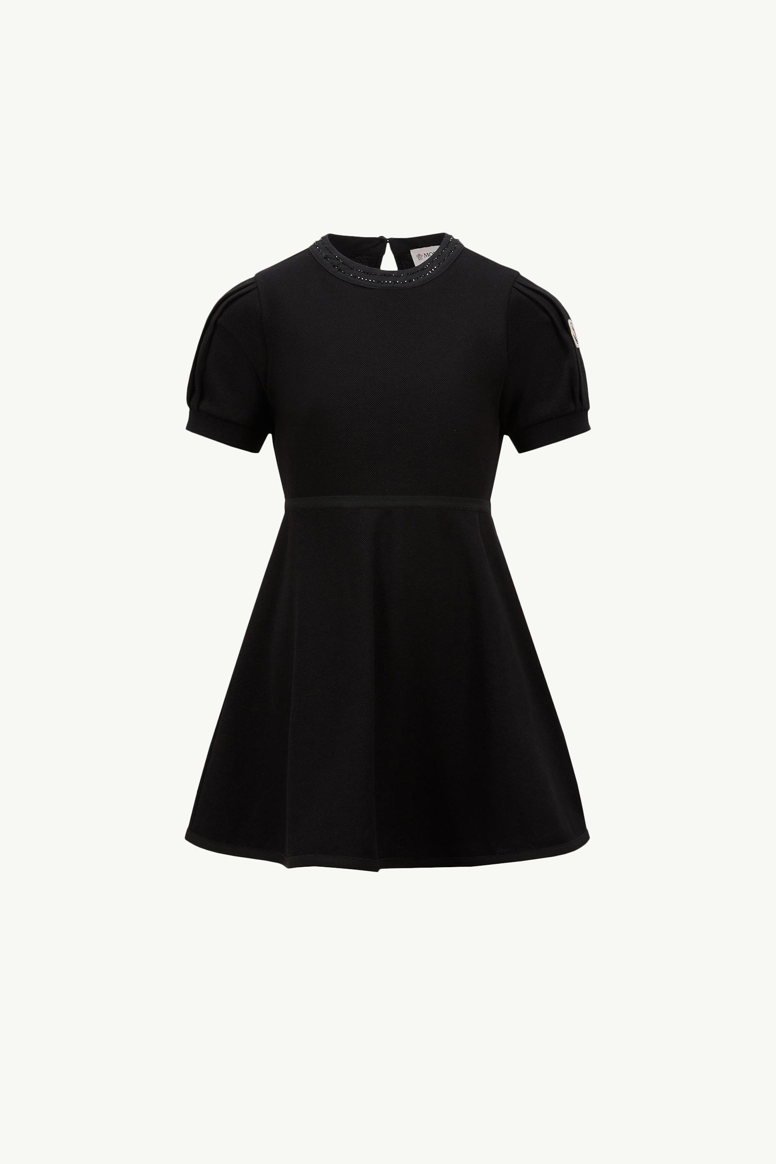 Rhinestones Cotton Piquet Polo Dress_findInBoutique_image