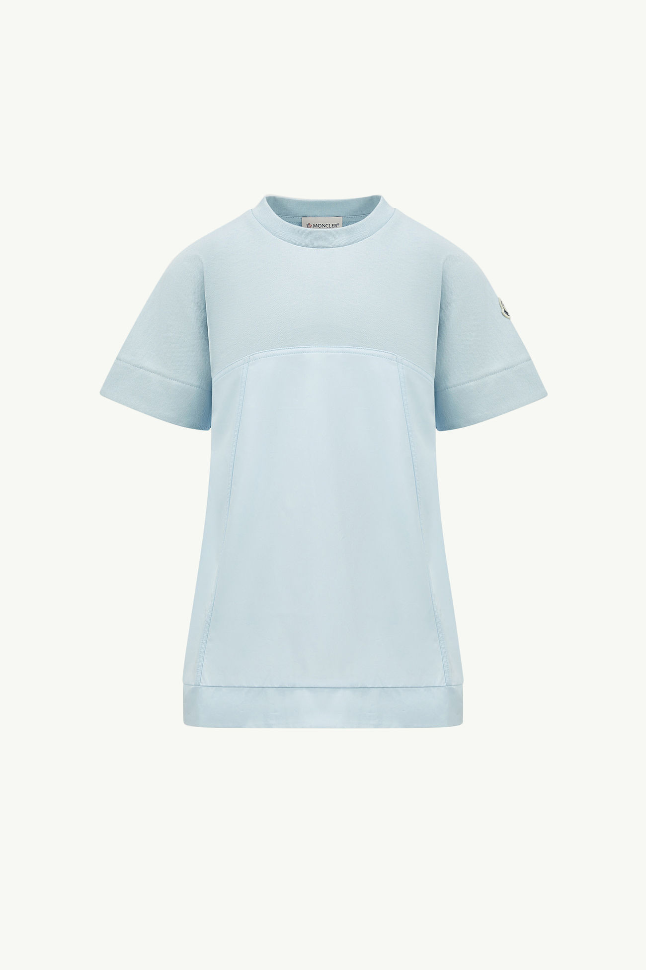 女童棉质T恤连衣裙 女童 浅蓝色 Moncler 0