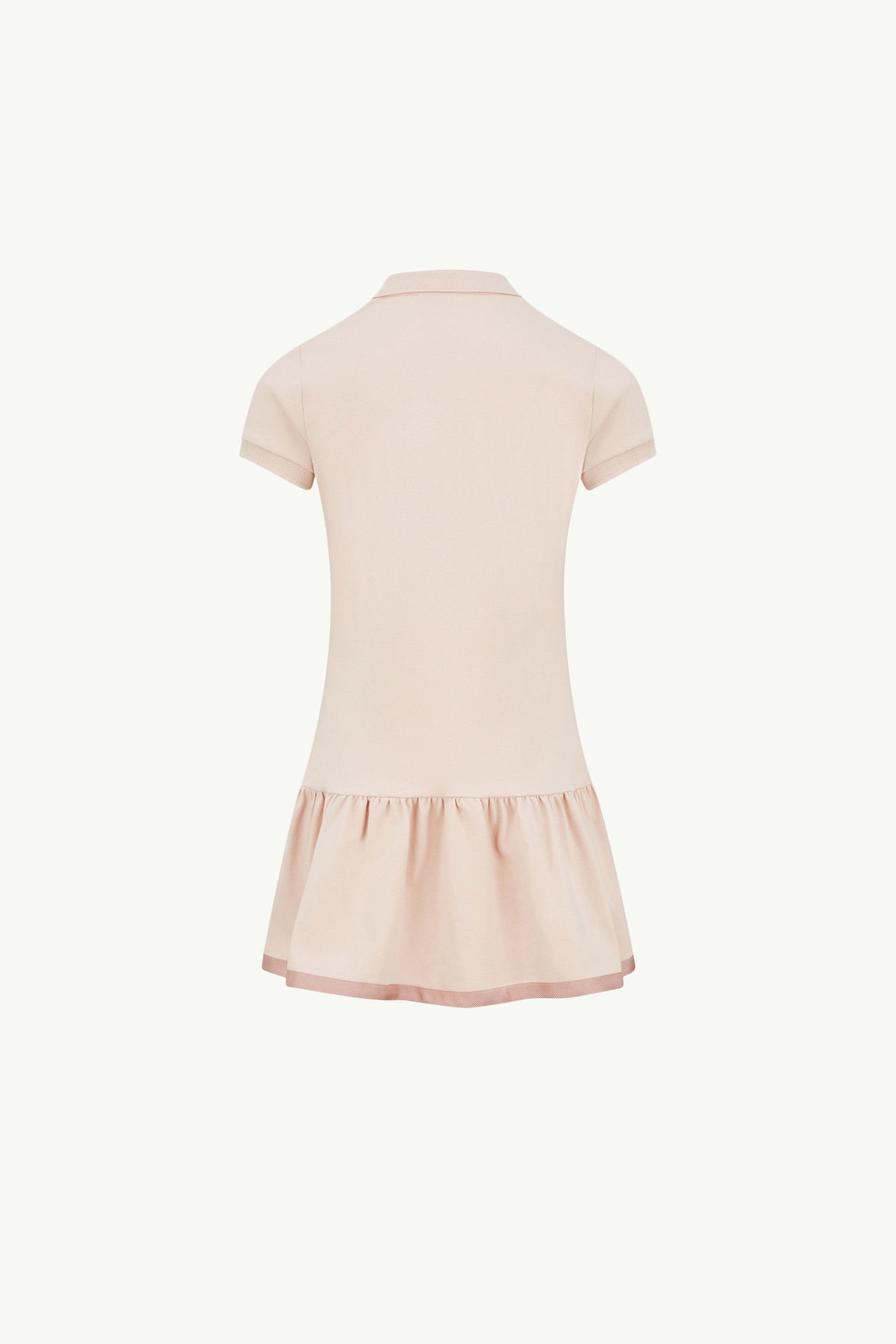 珠地棉Polo恤裙 女童 粉紅色 Moncler 1