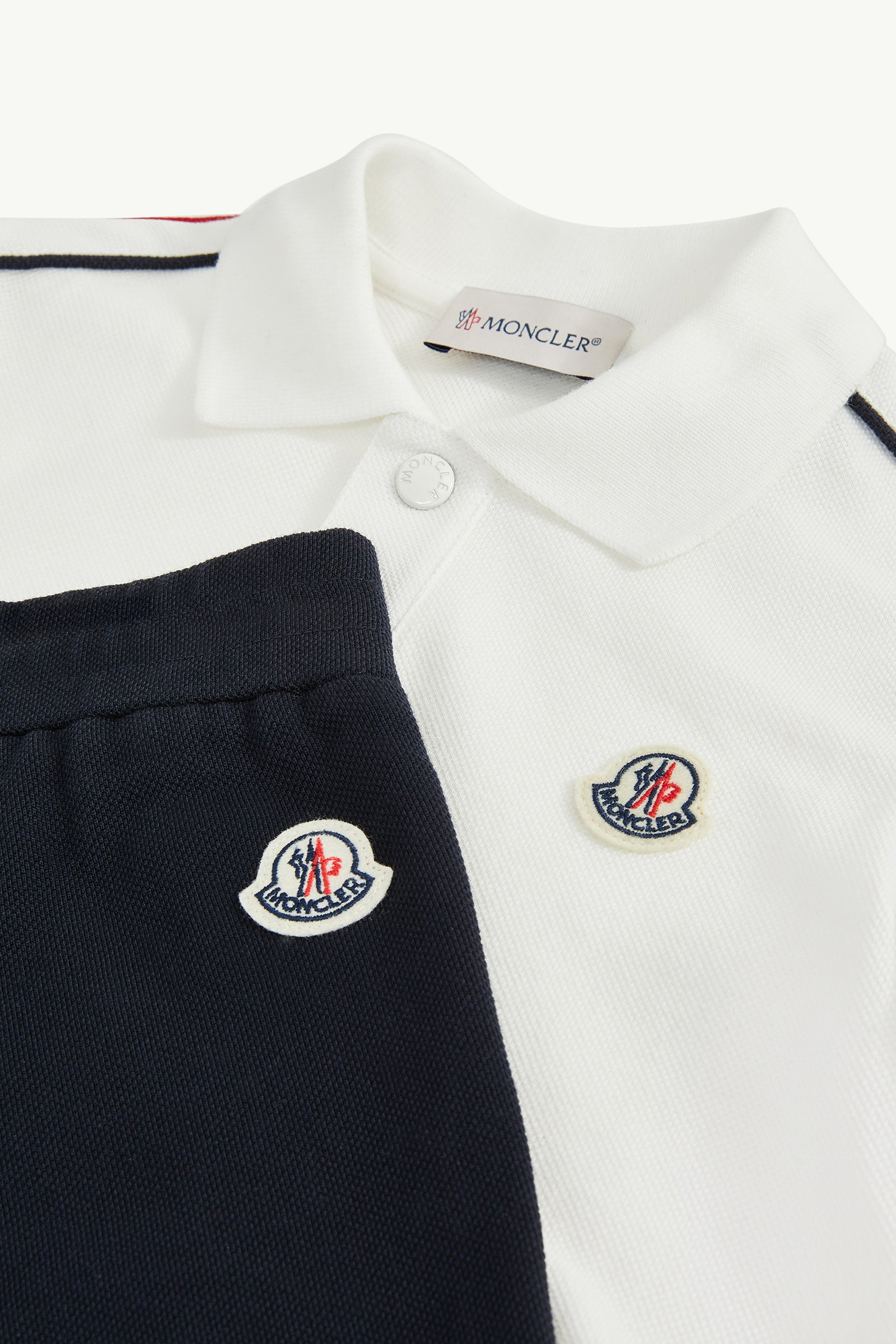 希少★ MONCLER デカワッペン　ホワイト XXXL ポロシャツ　4S508 p13050377-a.jpg