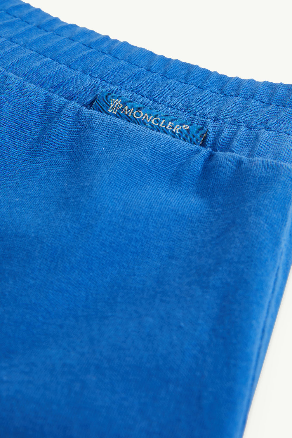 Set aus Baumwolljersey mit Hai-Motiv Jungen Navyblau Moncler 5