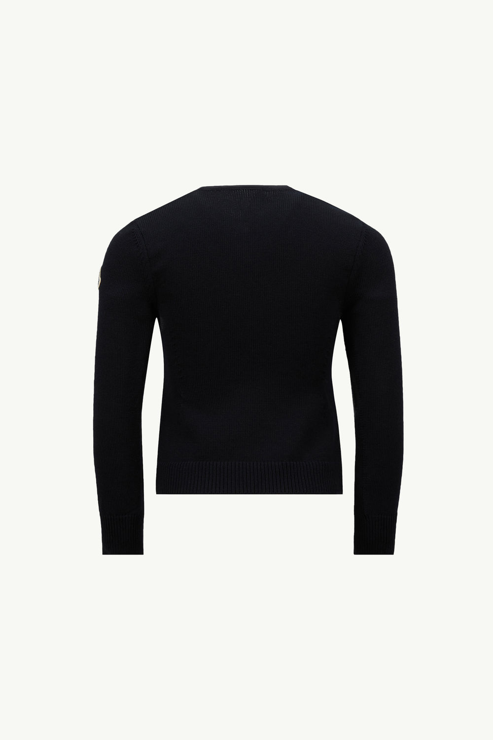 Padded Cotton Cardigan Girl Navy Blue Moncler 2
