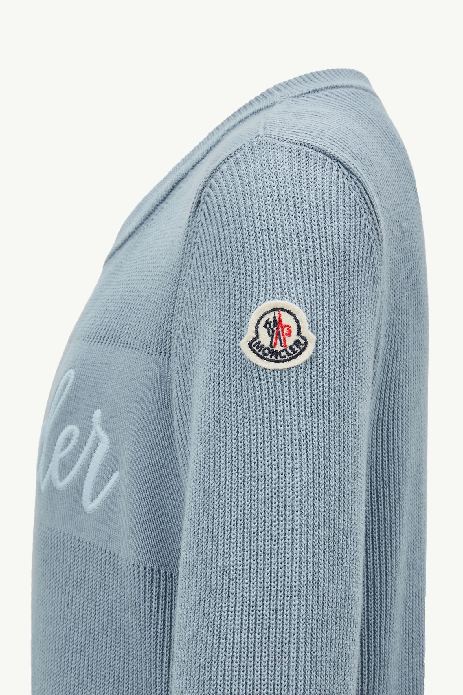 【関税＆送料込み】Moncler Embroidered Cursive Logo Cotton Moncler Embroidered Cursive Logo Sweatshirt | Sweaters