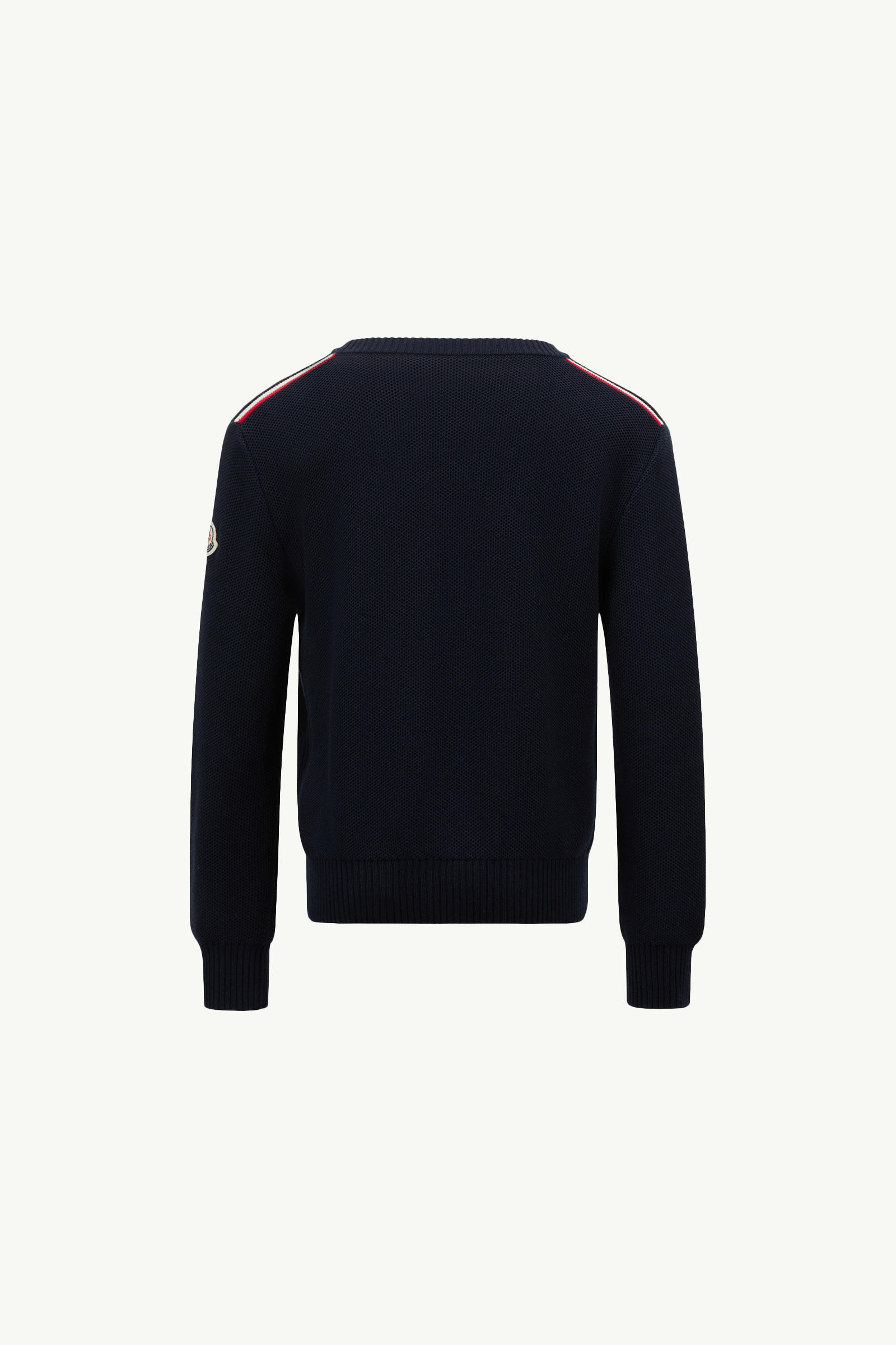 Cotton Jumper Boy Dark Blue Moncler 1