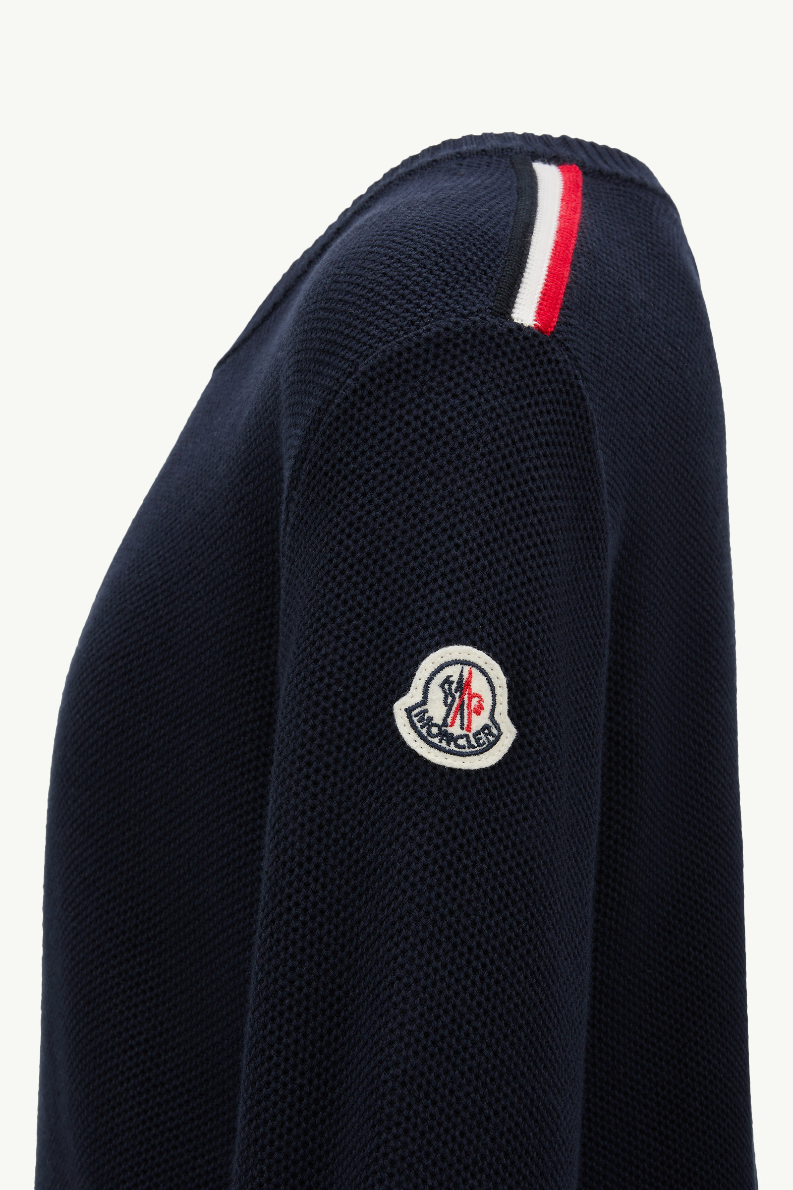 Cotton Jumper Boy Dark Blue Moncler 2