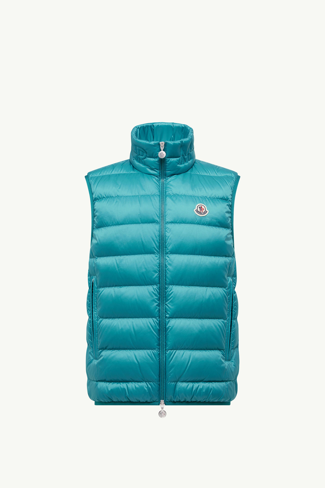 Rocoque Down Vest Men Turquoise Moncler 2