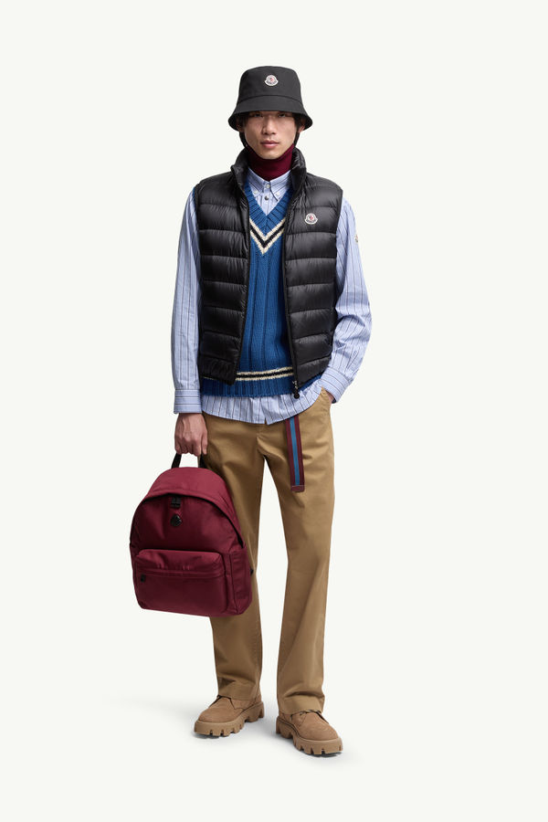 Rocoque Down Gilet Men Black Moncler 0