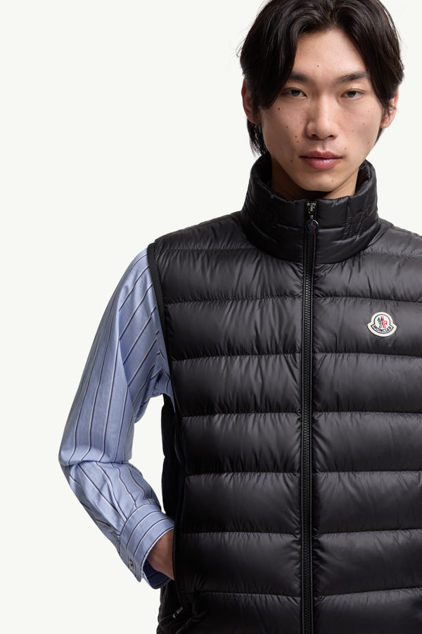 Rocoque Down Gilet Men Black Moncler 5