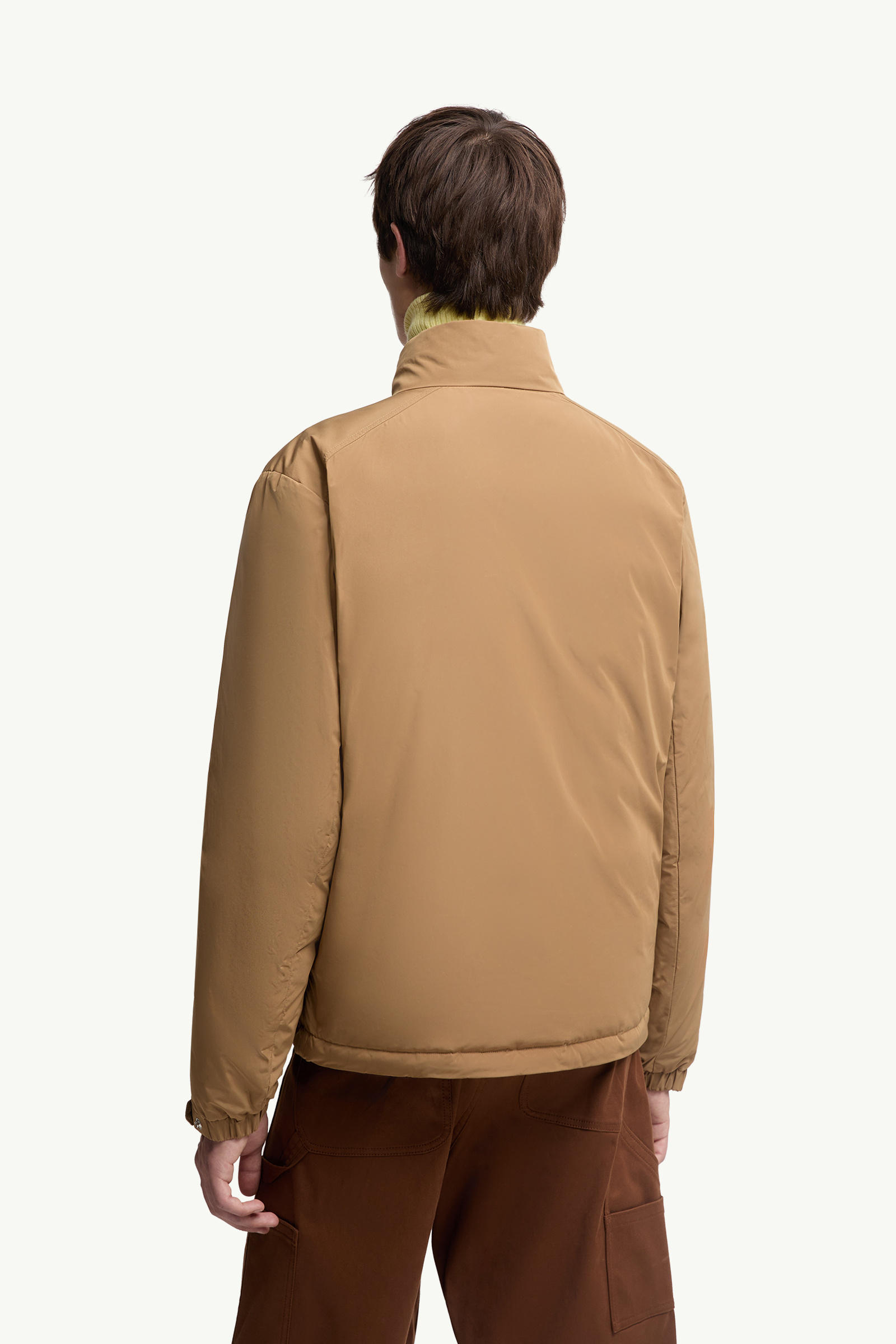Epine Short Down Jacket Men Beige Moncler 4