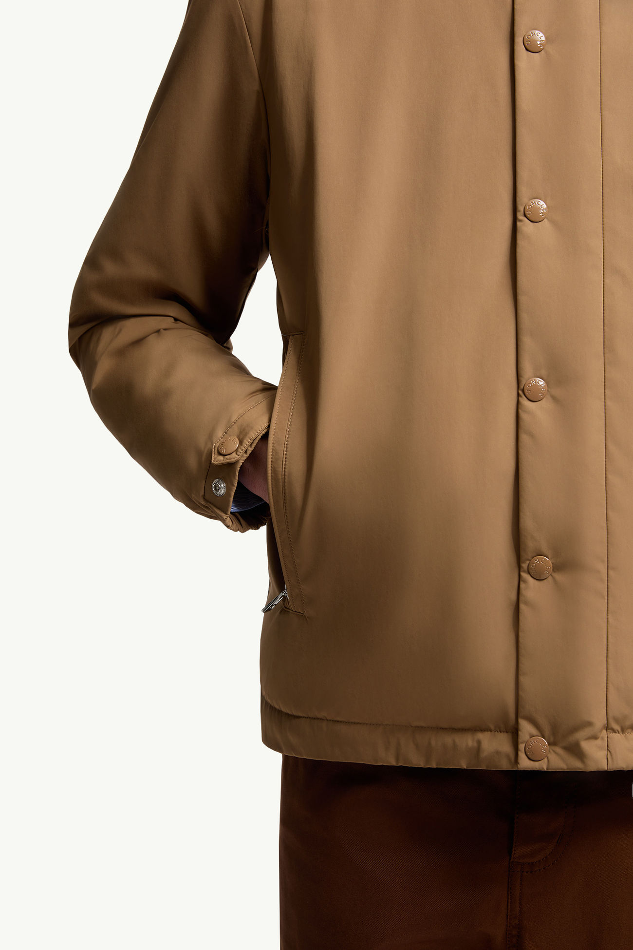 Epine Short Down Jacket Men Beige Moncler 5