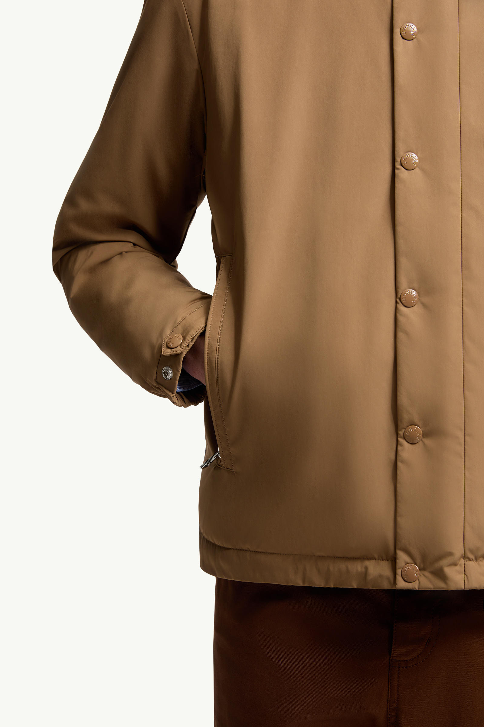 Epine Short Down Jacket Men Beige Moncler 5
