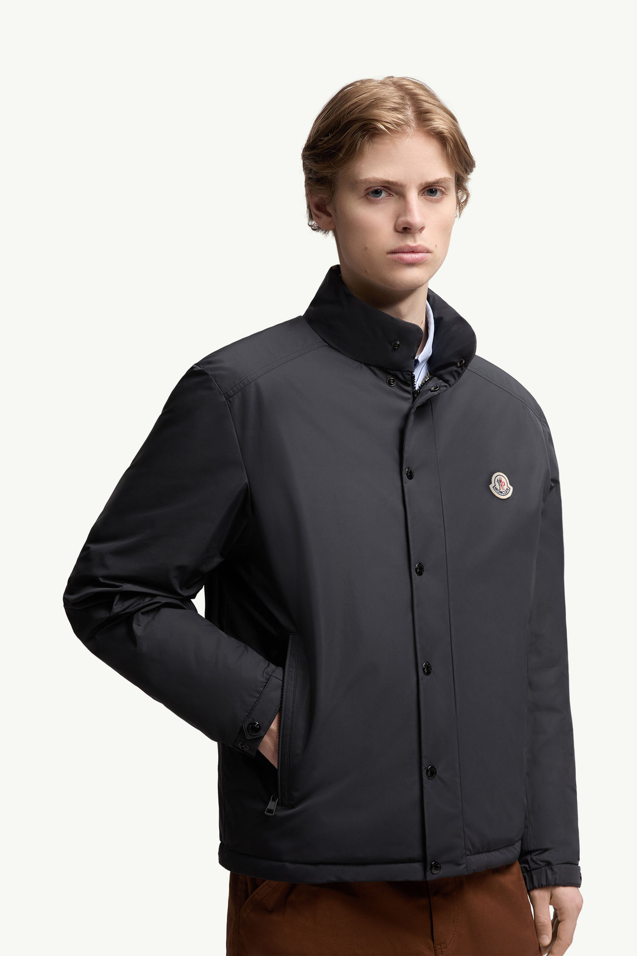 Plumífero corto Epine Hombre Negro Moncler 5