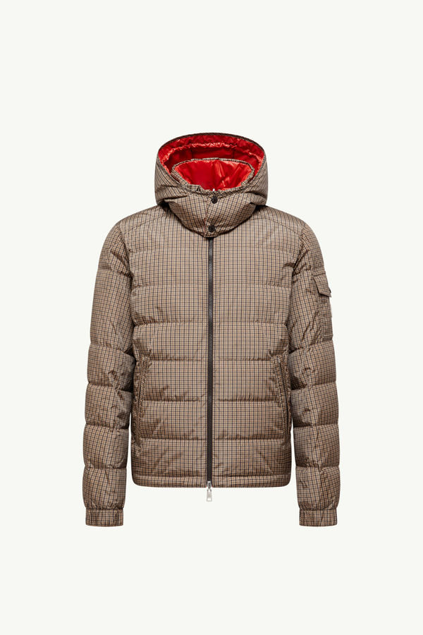 Jonage Reversible Hooded Short Down Jacket Men Brown Moncler 2