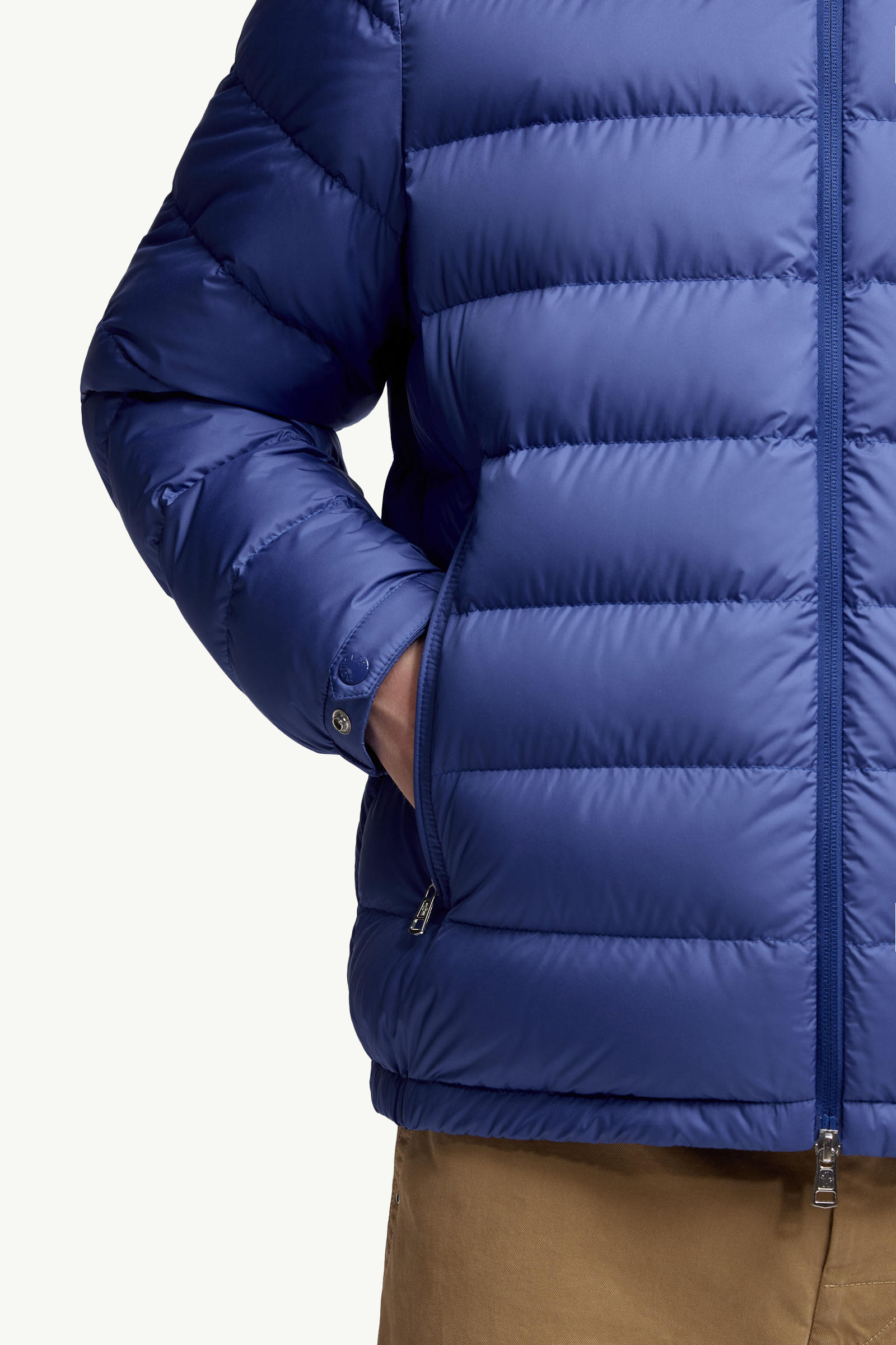 Brendann Short Down Jacket Men Blue Moncler 6