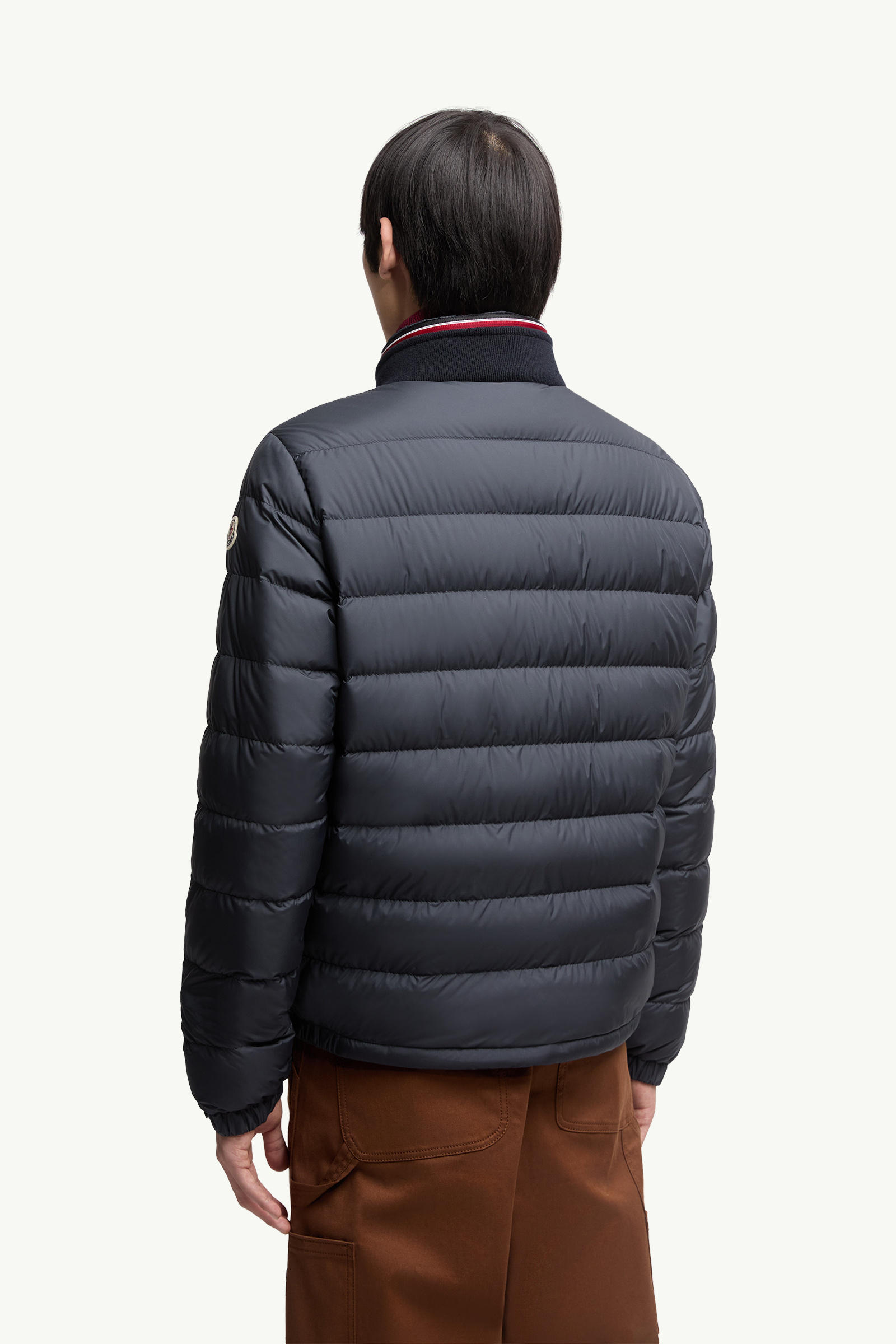 Brendann Short Down Jacket Men Blue Moncler 4