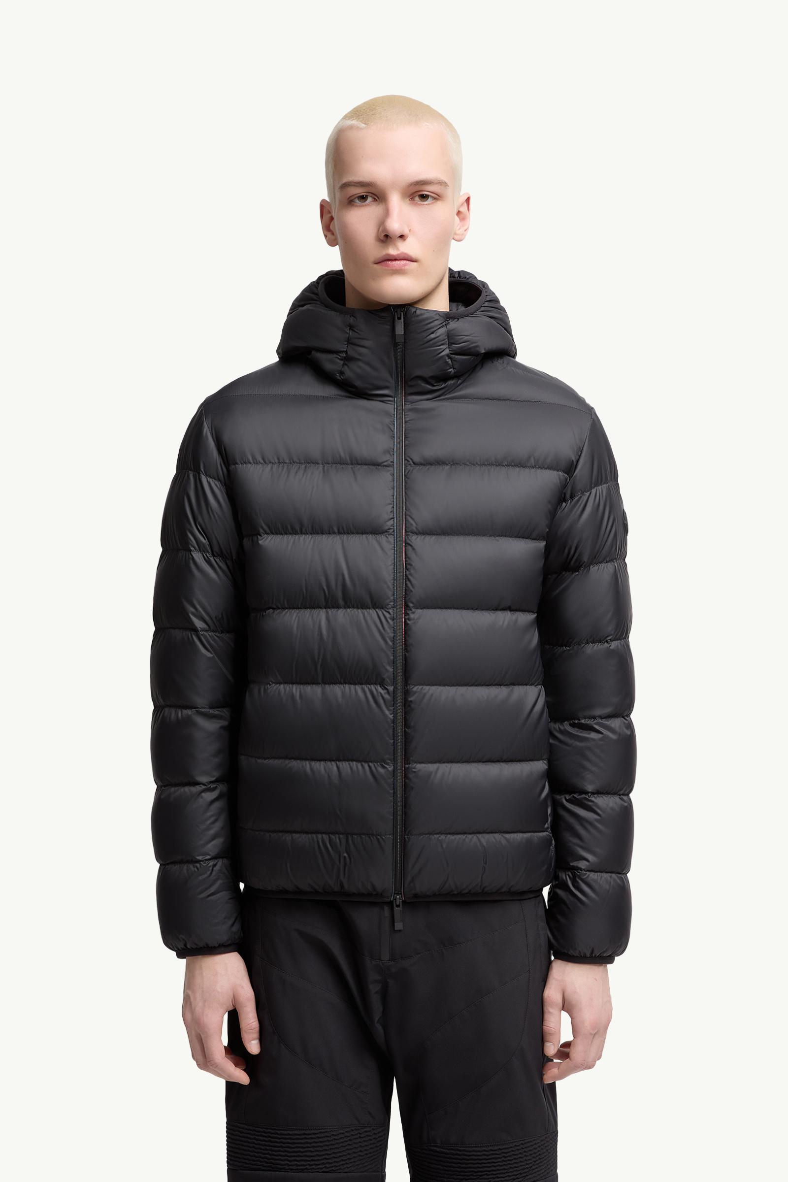 Black Erdon Short Down Jacket - Short Down Jackets for Men